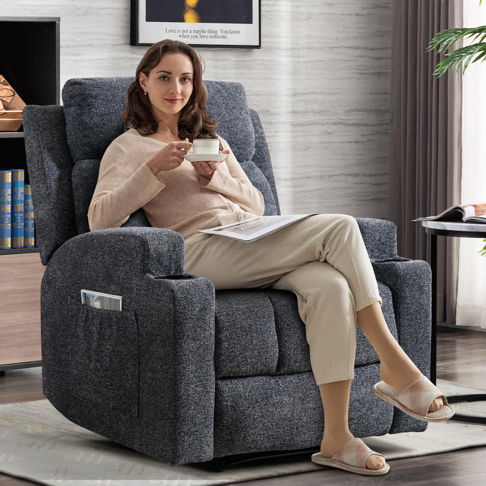 Bestier USLOW-L502233D-DGRE recliners - View #7