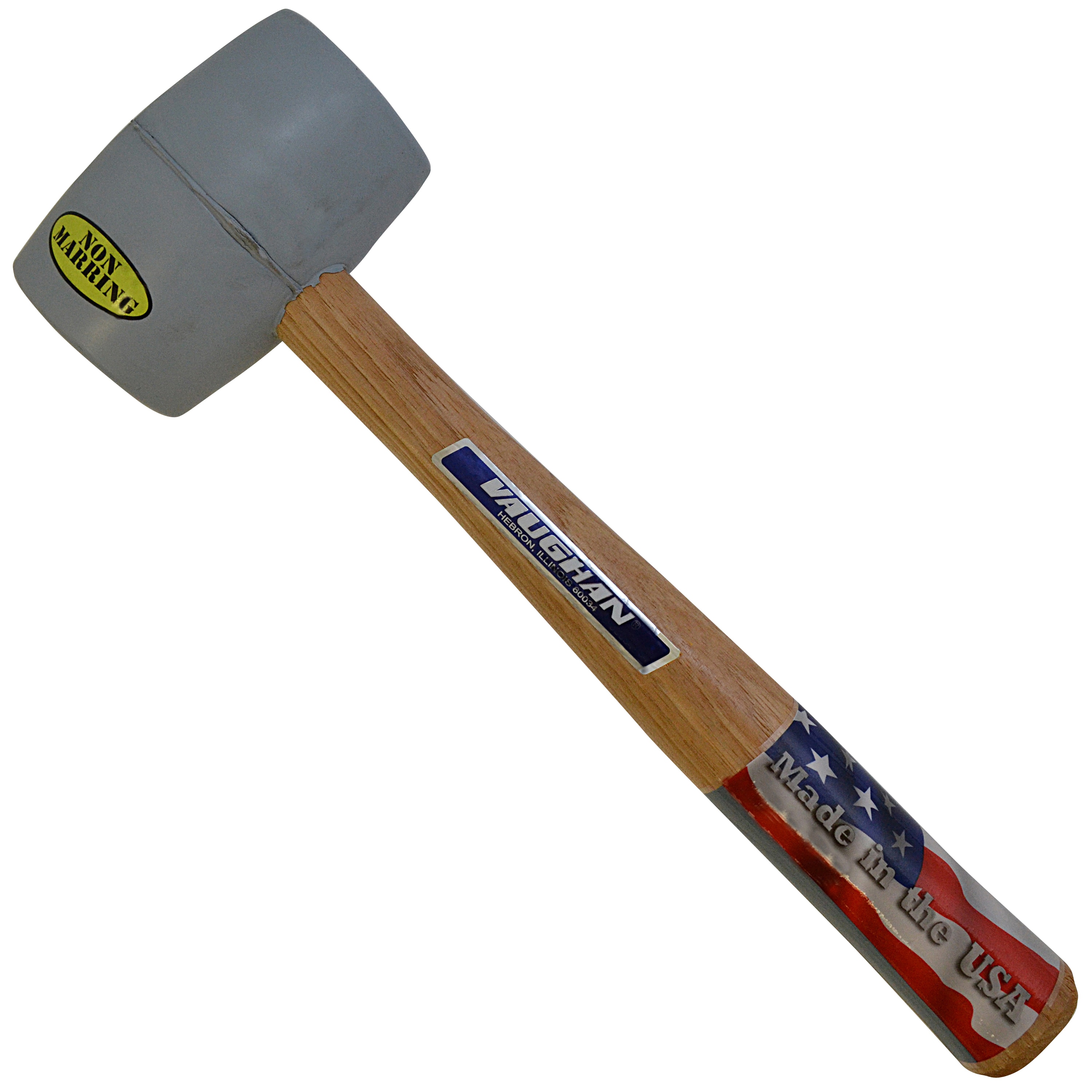 Smooth Face Rubber Head Wood Soft Faced, Hardwood Floor Rubber Mallet