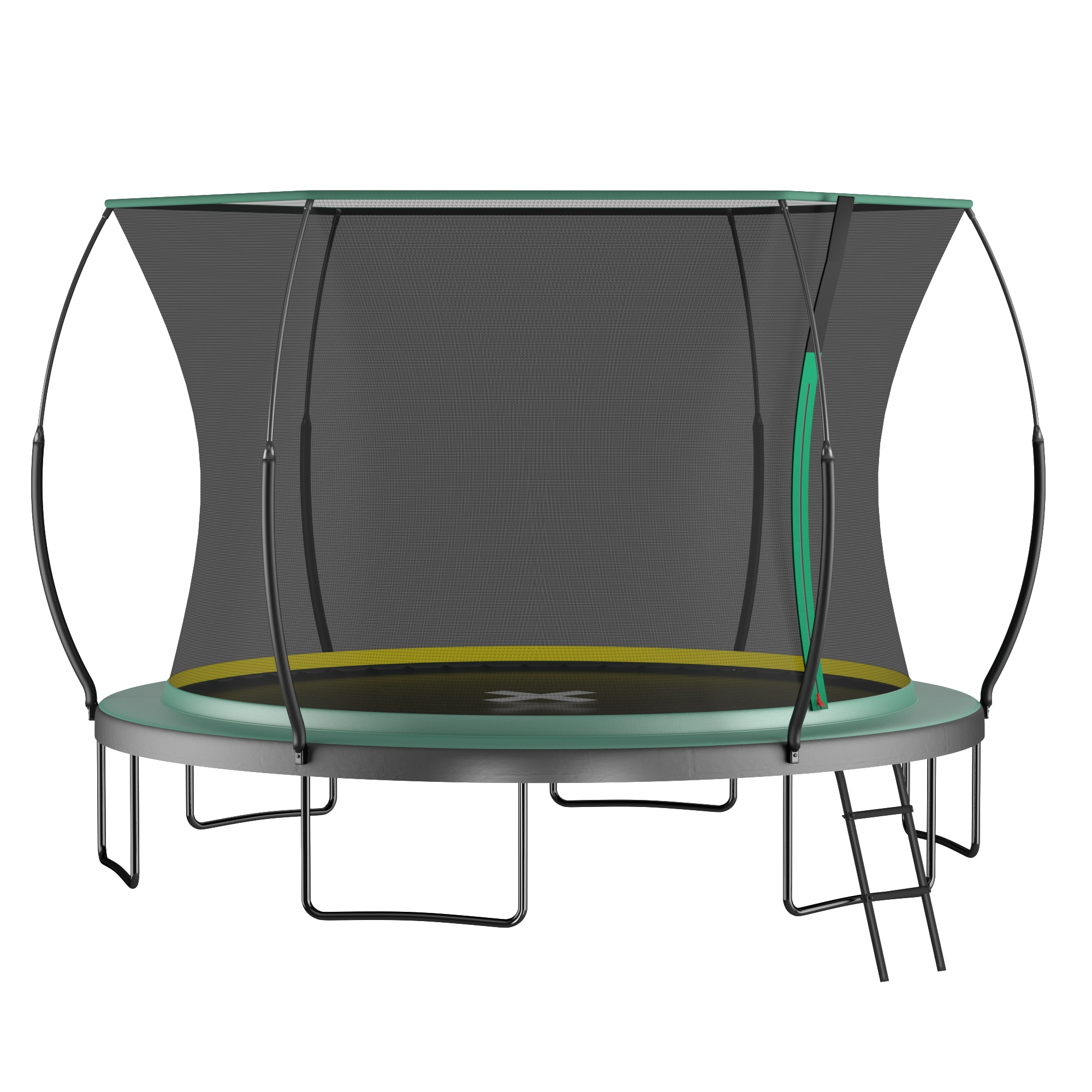 Fun Orange FUN25BC37 SpringlessFlex 14-ft Round Backyard in Green