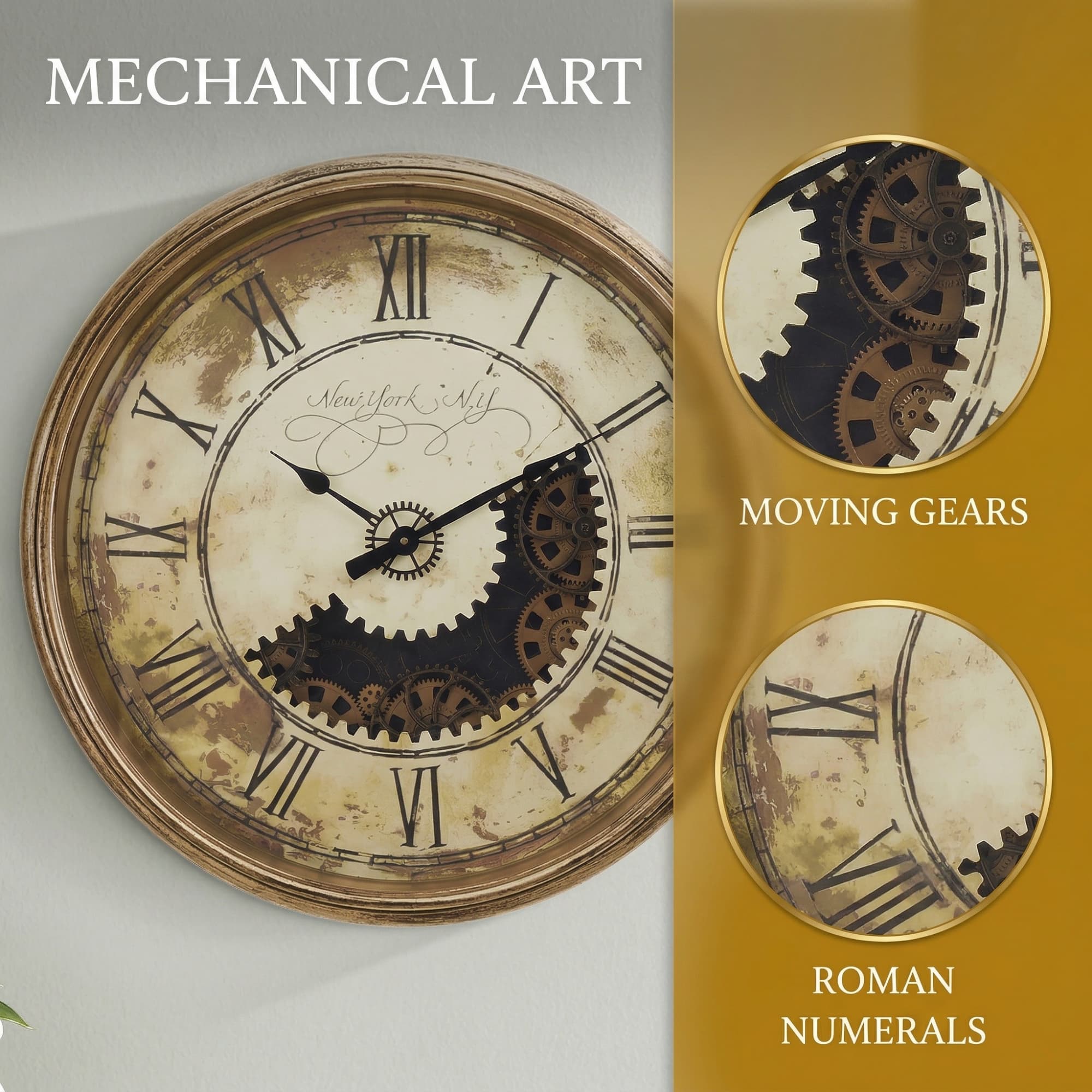 Lycvki CK-3 Indoor-Outdoor-Clocks - View #5