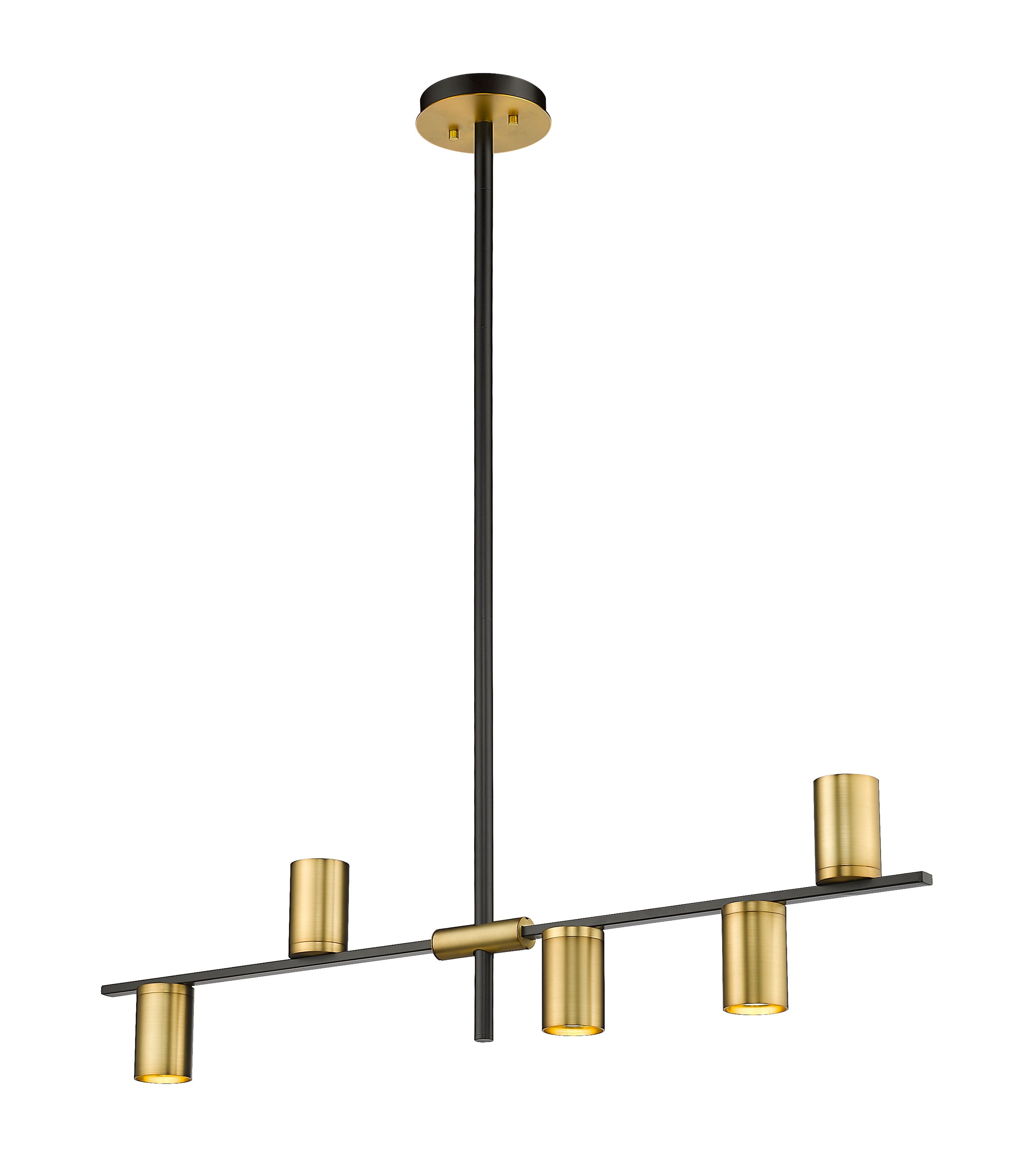 Z-Lite 814-5L-MB-OBR Pool-Table-Lighting - View #5