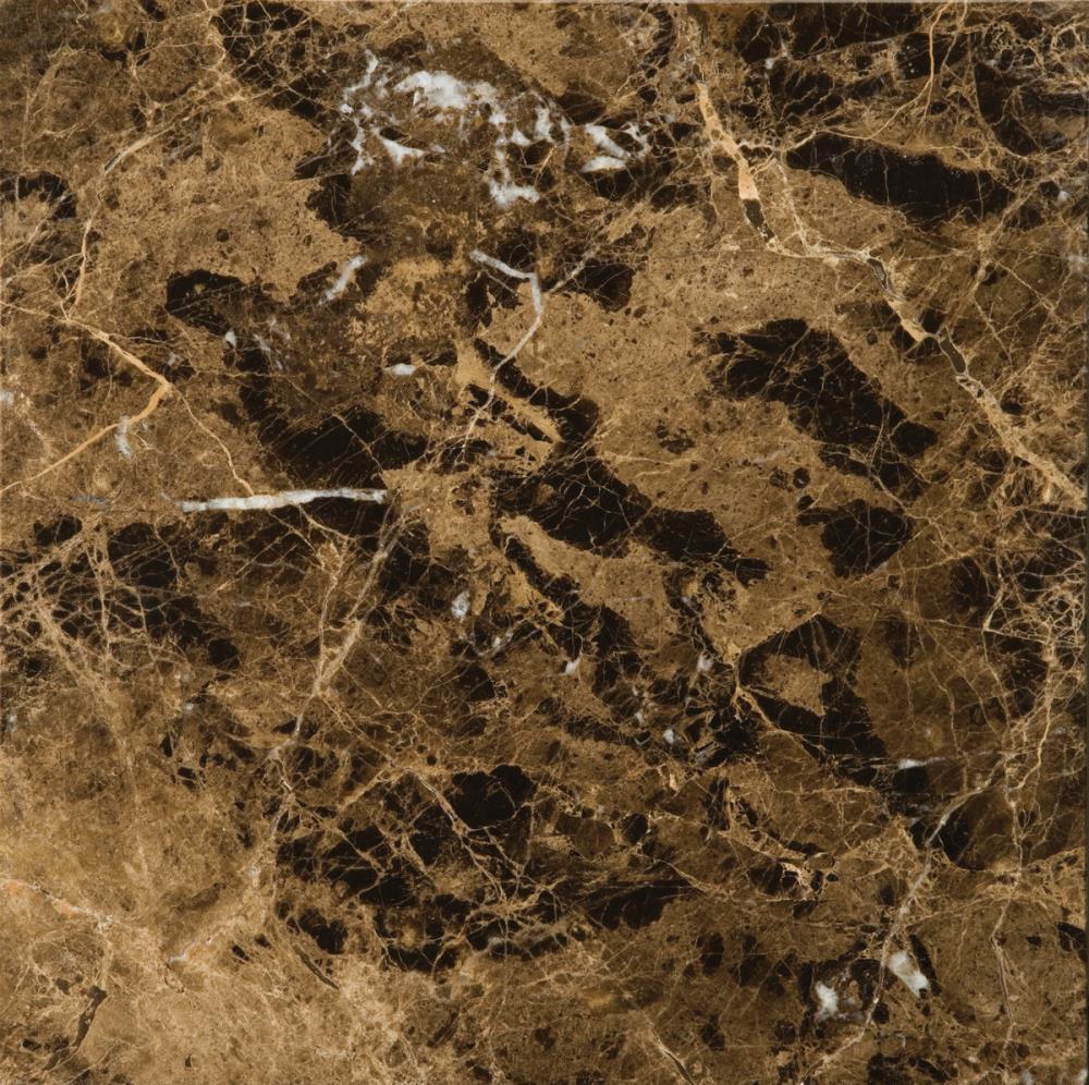 Emser M11EMPEDK1818 MARRONE EMPERADOR Marrone Emperador Dark 18-in x 18-in Natural Natural Stone Marble Stone Look Floor and Wall Tile