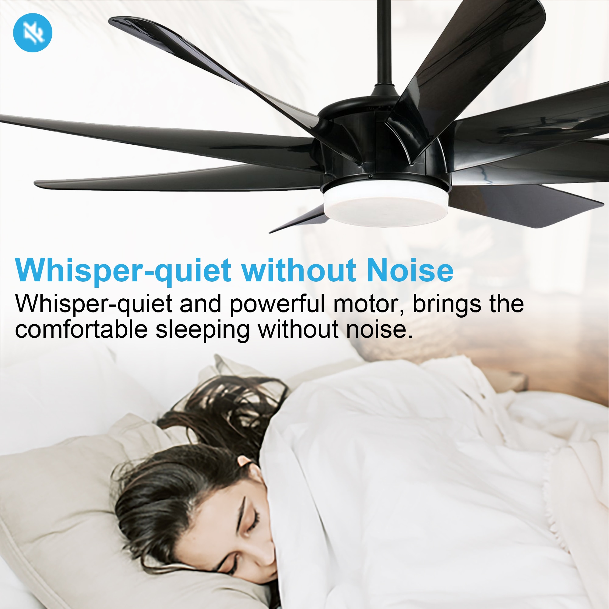 Parrot Uncle BBB60-3180BK Ceiling-Fans - View #6