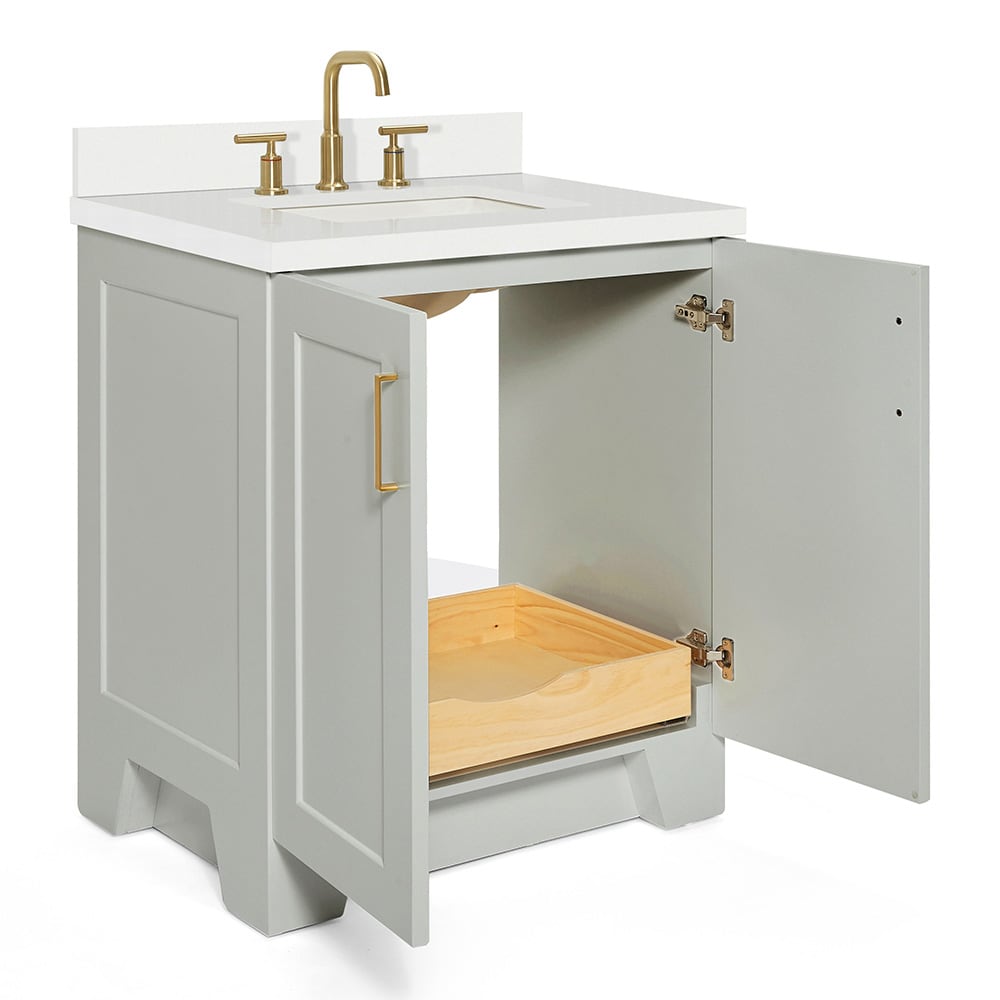 ARIEL Q031SWQRVOGRY Bath-Vanity-Combo - View #9