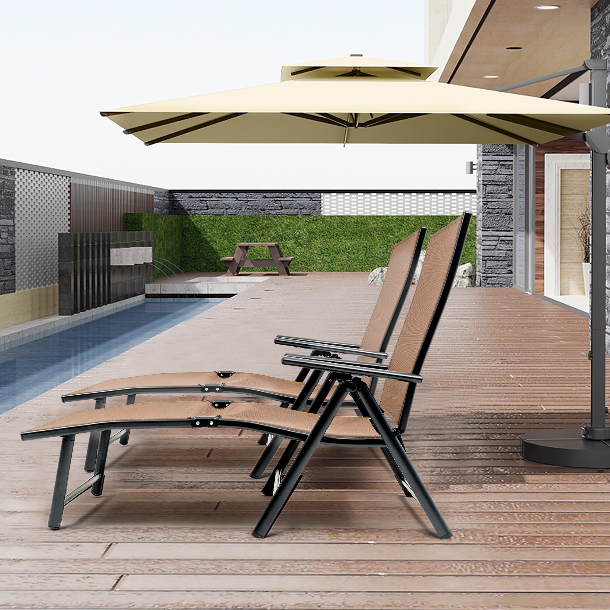 AURA OUTDOOR S-LOUNG-09 Patio-Chairs - View #4