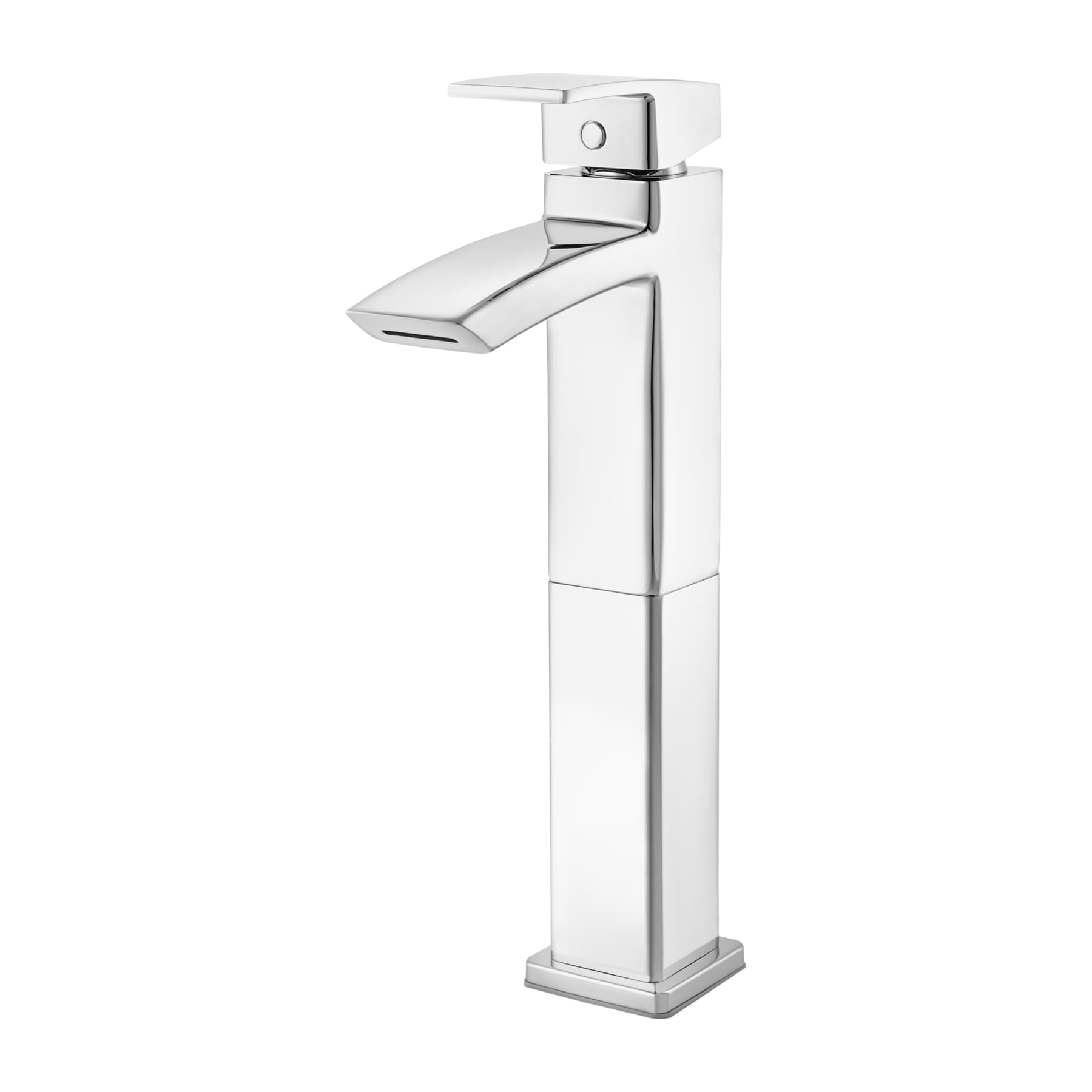 Pfister LG40-DF1C Kenzo Polished chrome Single hole 1-handle WaterSense Low-arc Residential Handle Bathroom Sink Faucet