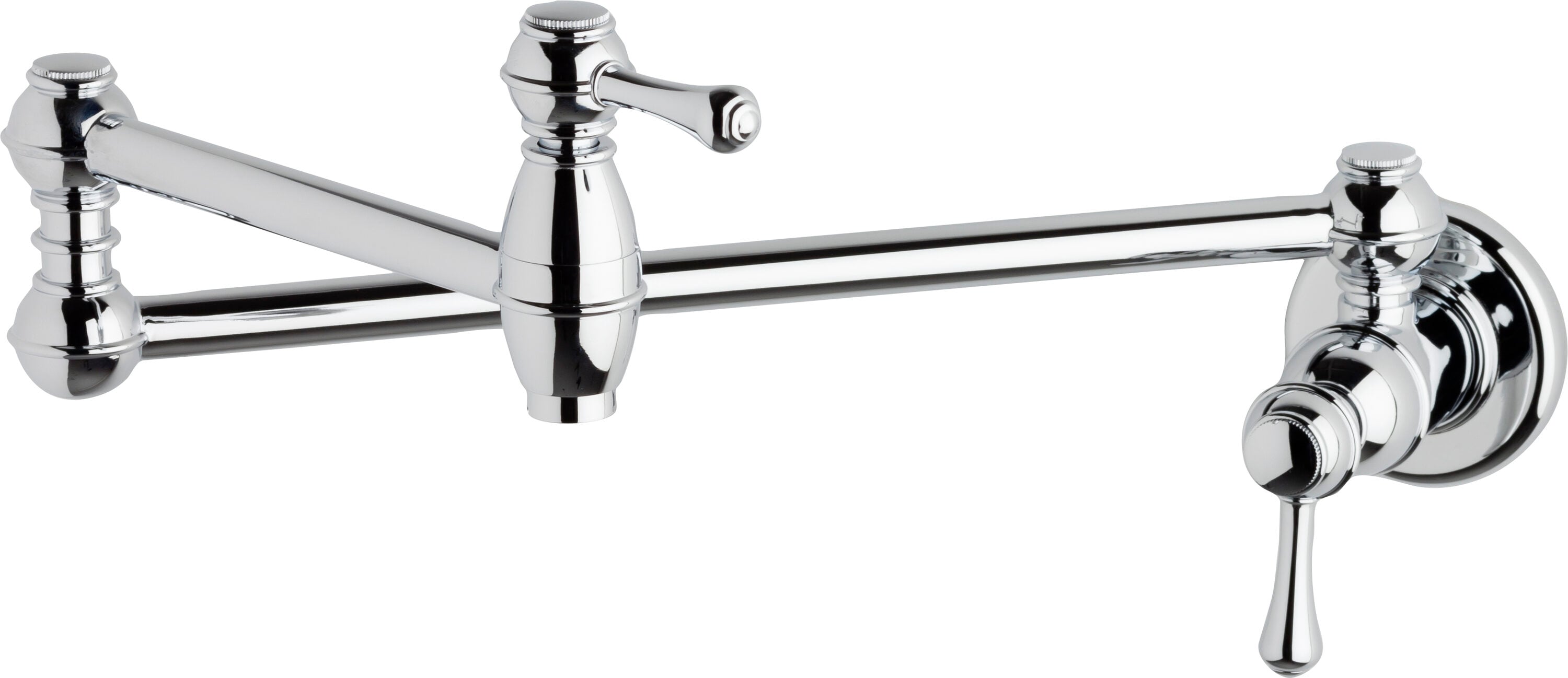 Gerber D205057 Chrome Single Handle Wall-mount Pot Filler Kitchen Faucet