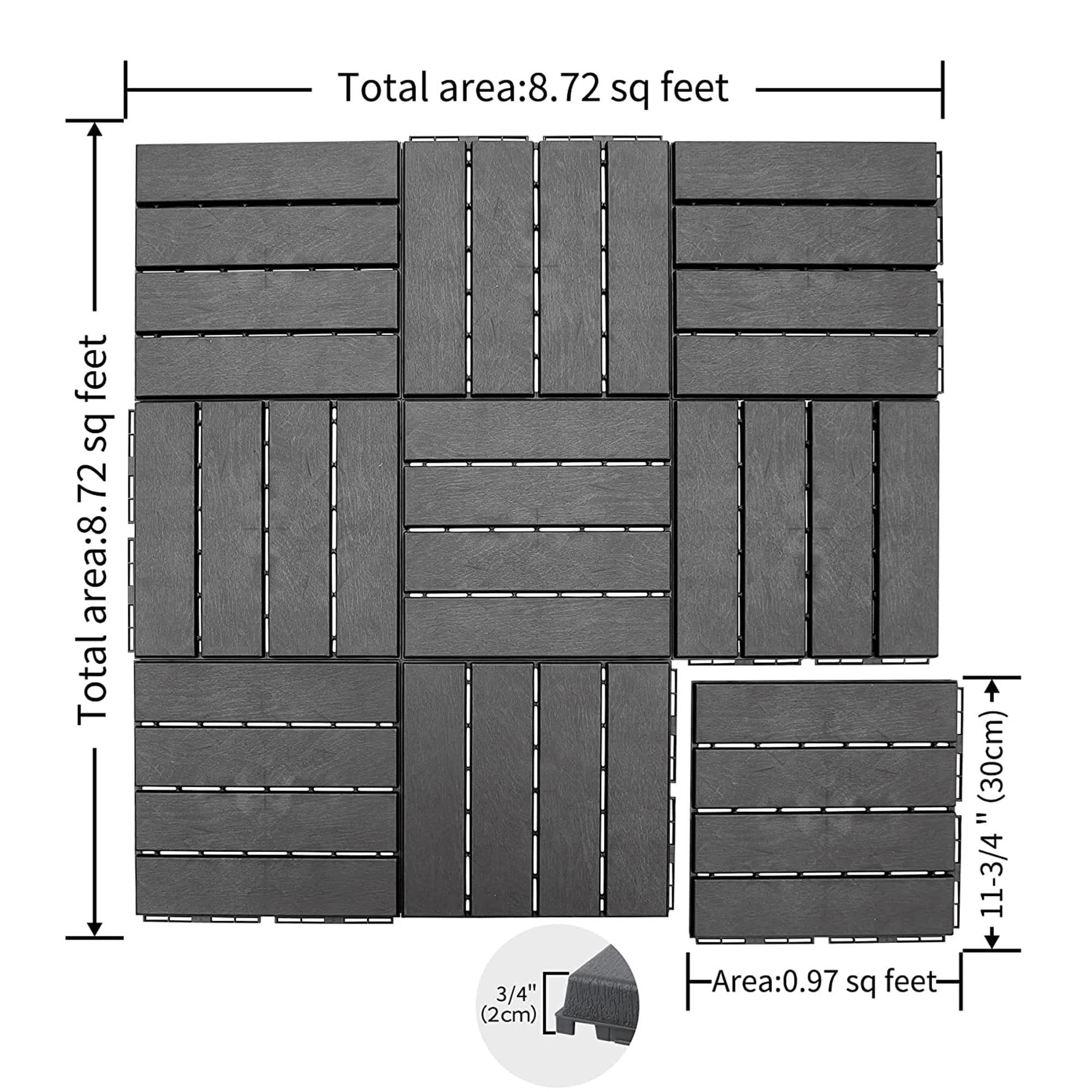 Maocao Hoom BH111967 Deck-Tiles - View #6