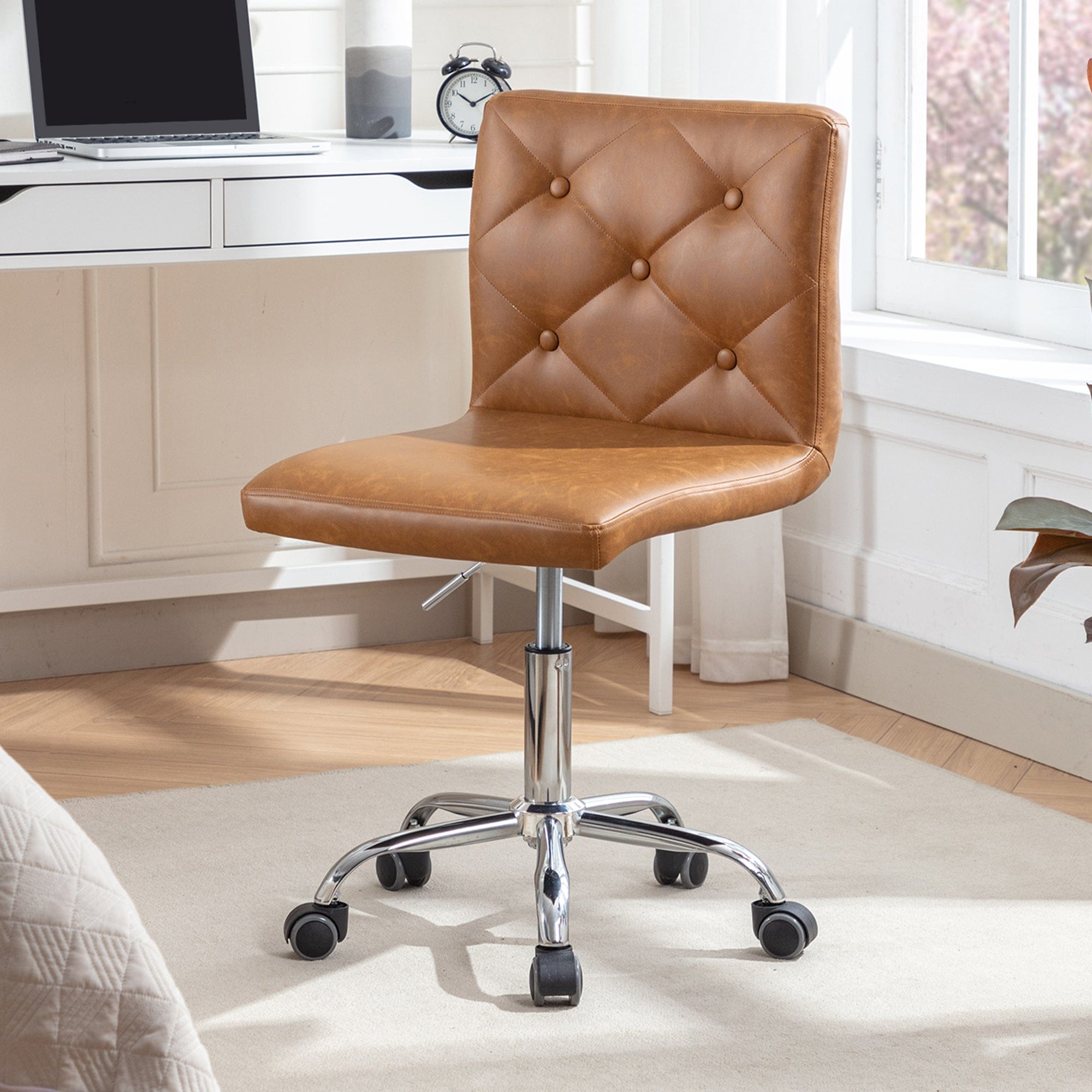 Vecelo LOE-OC05-BRN Office-Chairs - View #2