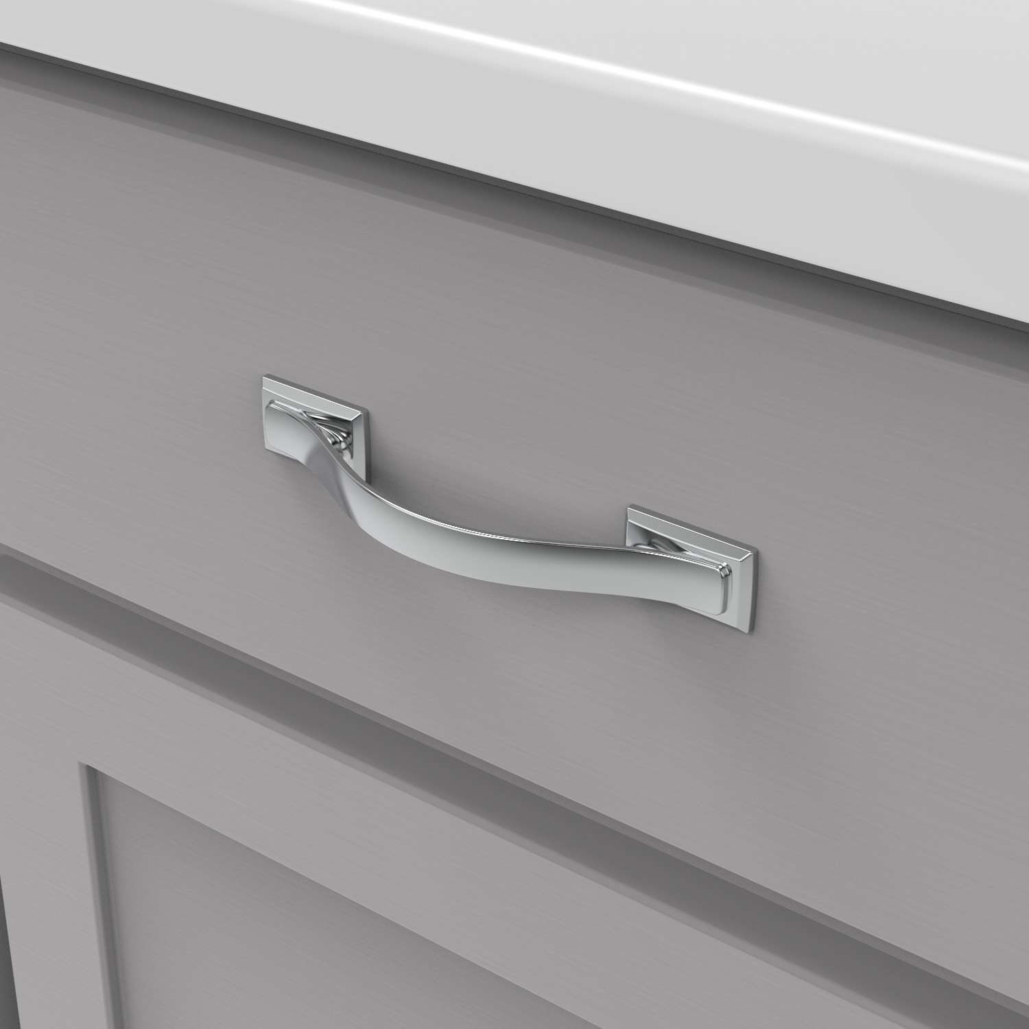 Hickory Hardware H078771CH-10B Cabinet-Pulls - View #3
