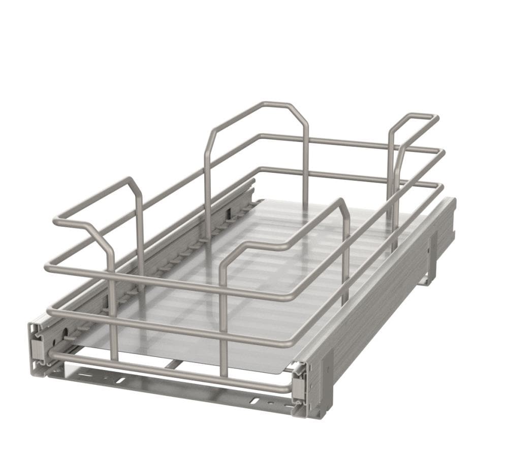  44830L 9-Inches Silver Solid surface Drawer organizer