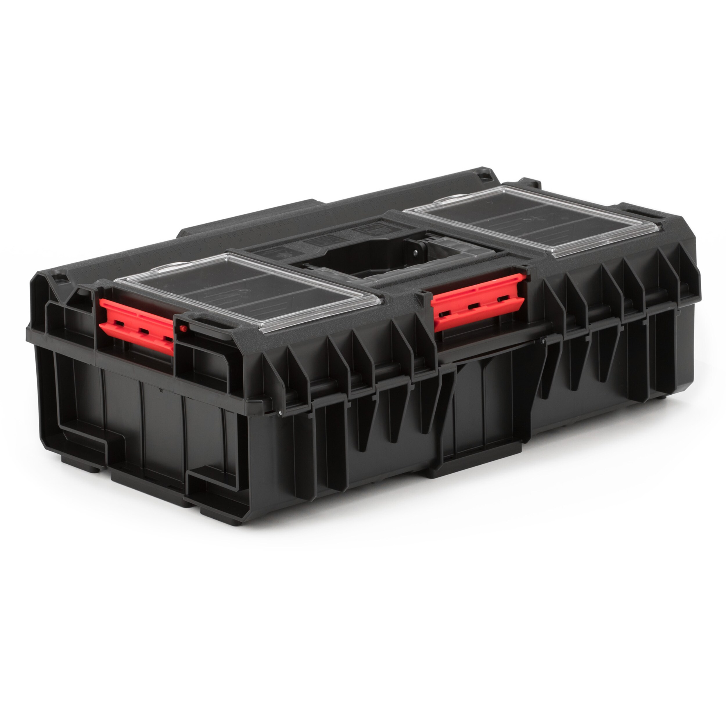 Qbrick System QS ONE 23-in Black Metal Lockable Tool Box in the