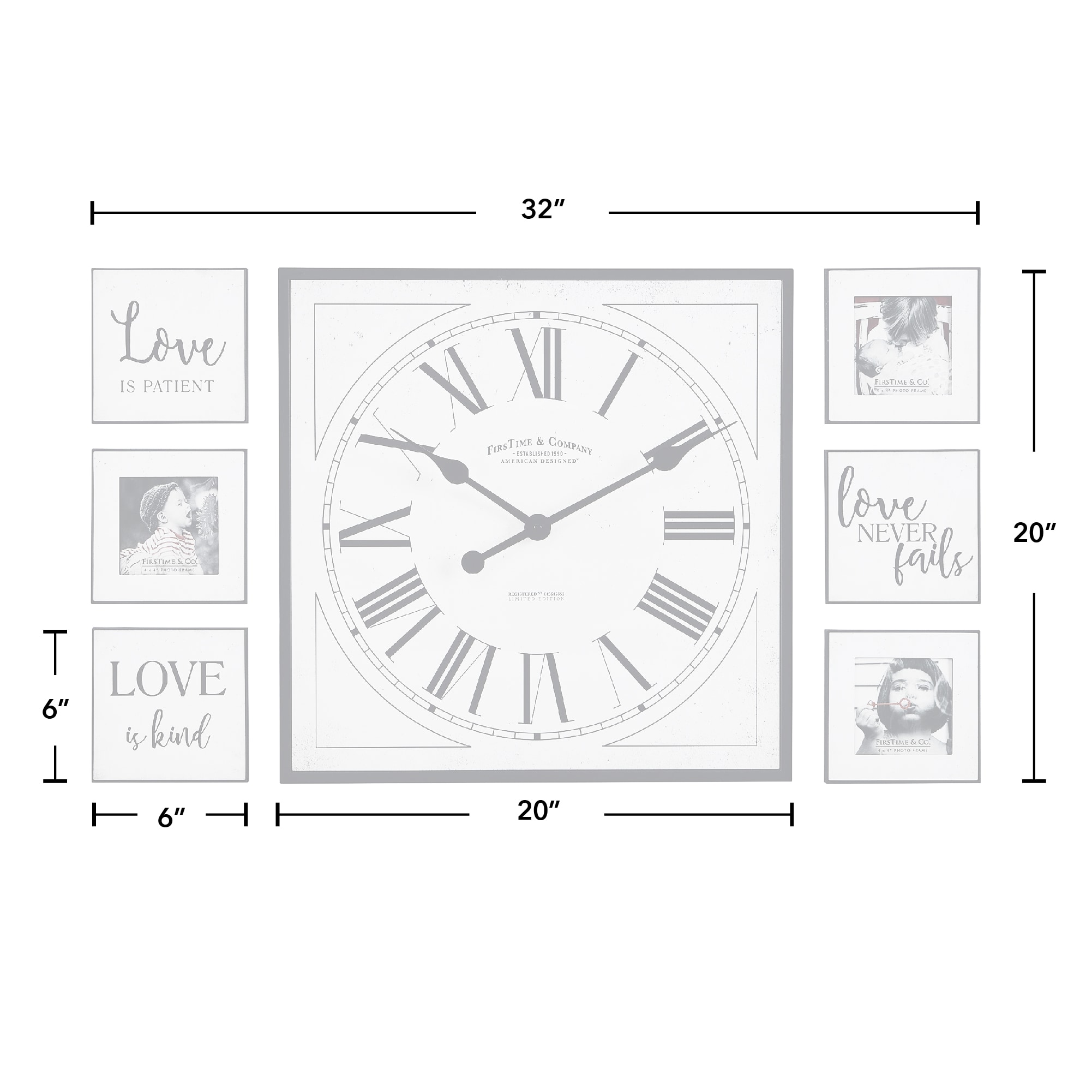 FirsTime 00262 Indoor-Outdoor-Clocks - View #5