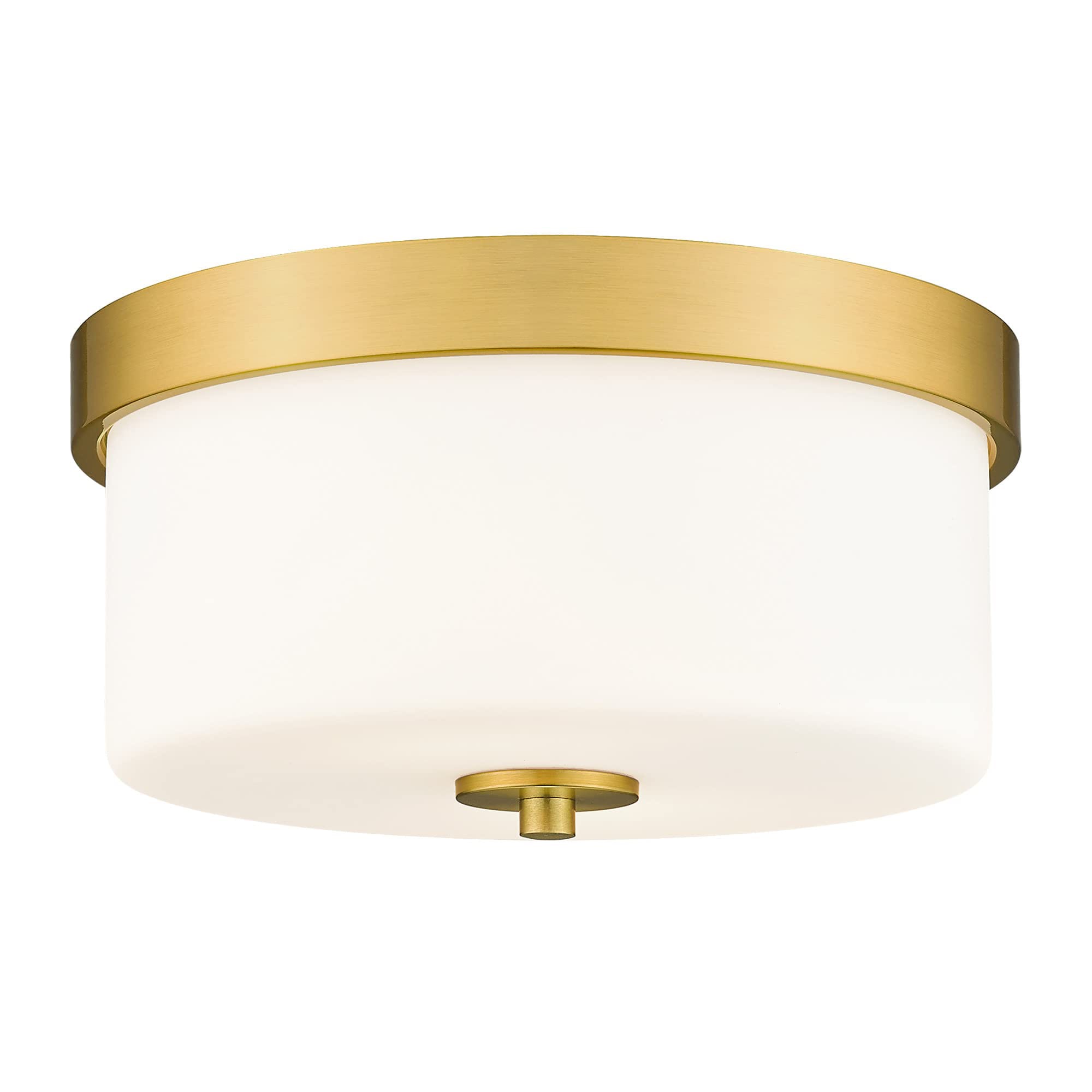 LTMATE LSFM082-GD-MLDM JAZAVA 2 -Light 10.63-in Brushed Gold Flush Mount Light