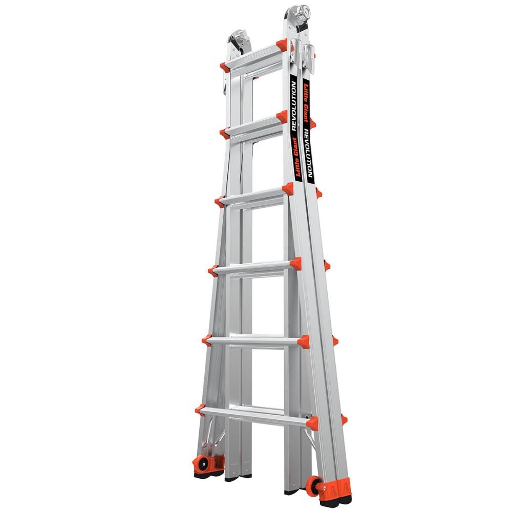 Little Giant Ladders Revolution M26 Aluminum 25.5-ft Reach Type 1A- 300 ...