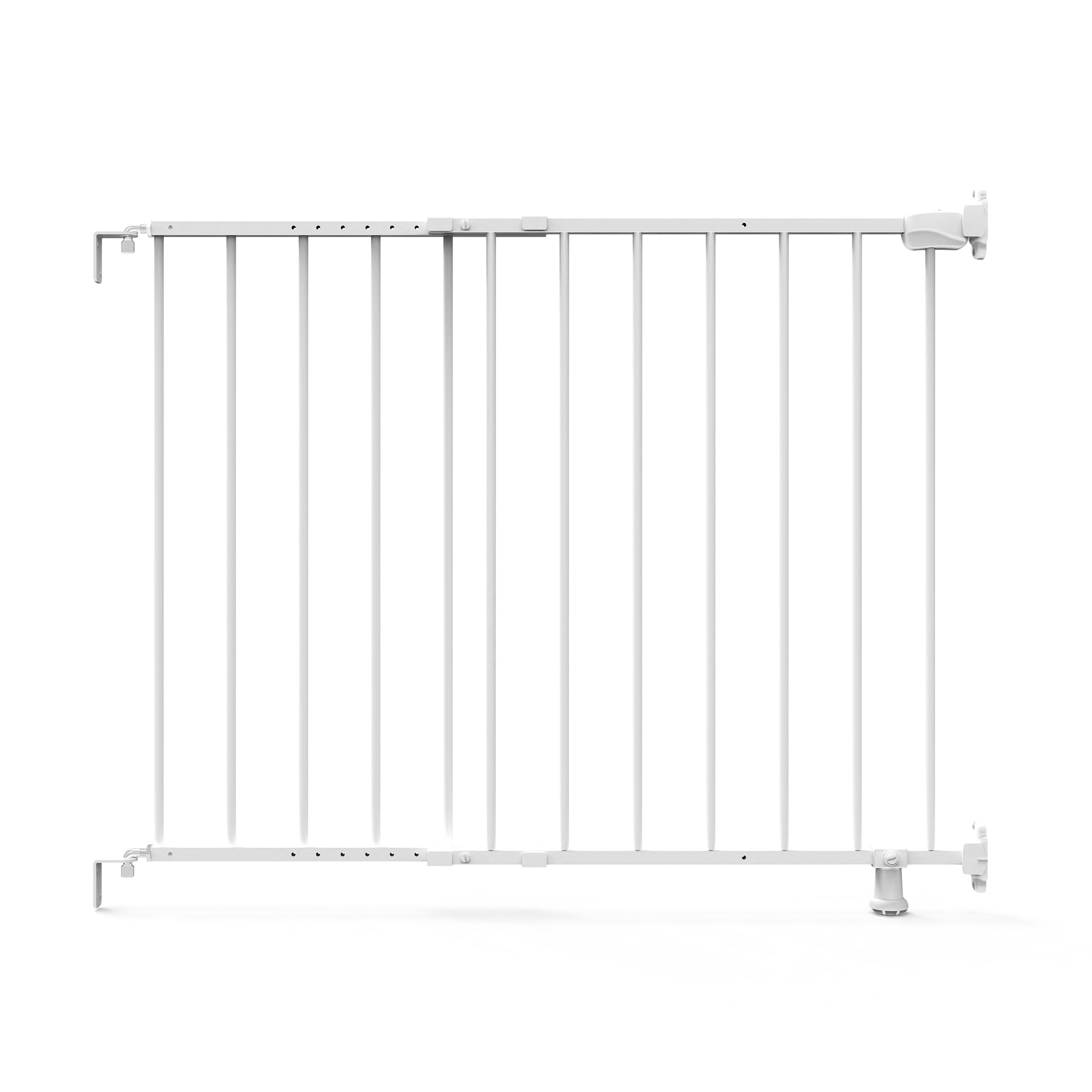 Ingenuity 27054 29.29-in H Hardware-mount Expandable White Metal Pet Gate