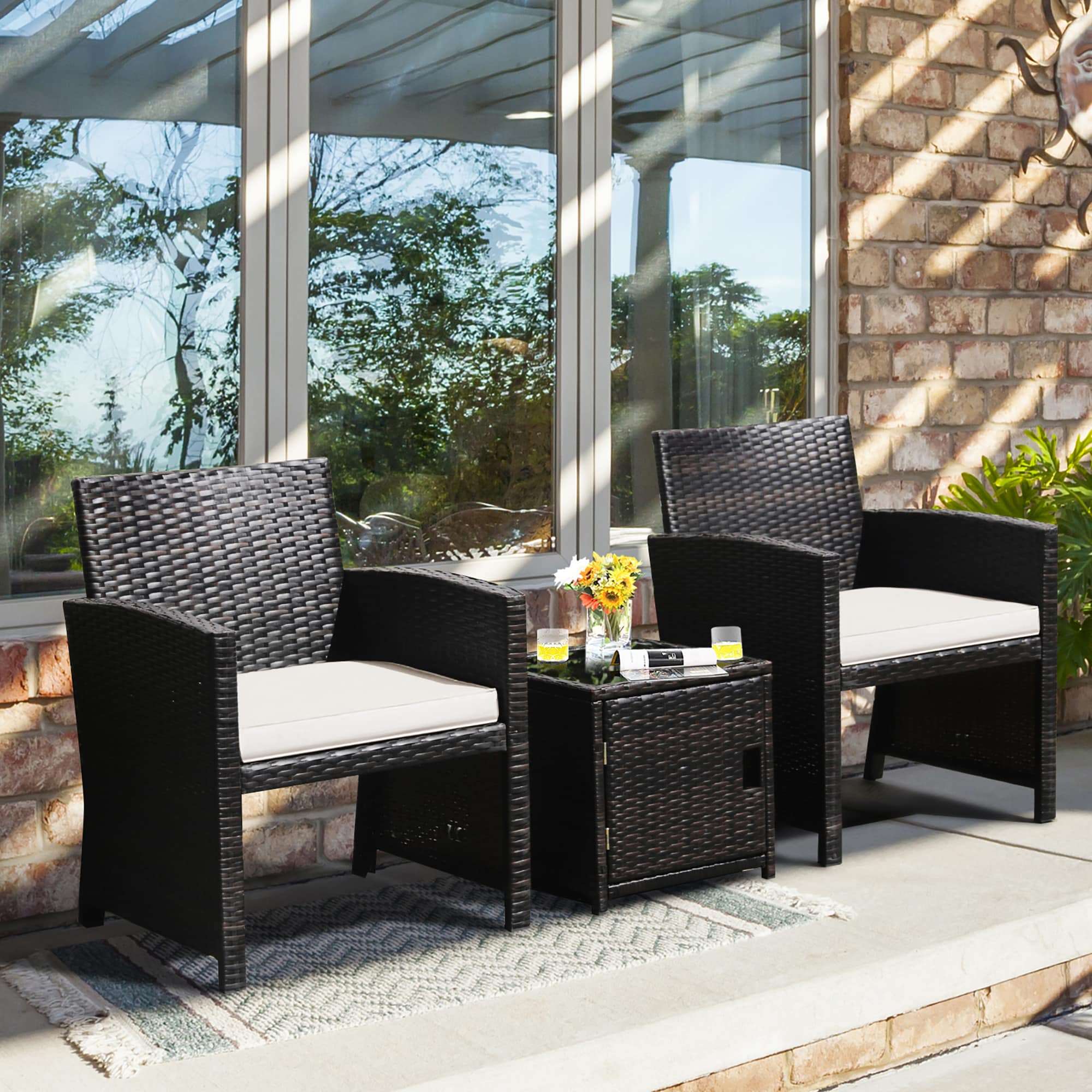 Costway HW69444WH Patio-Conversation-Sets - View #9