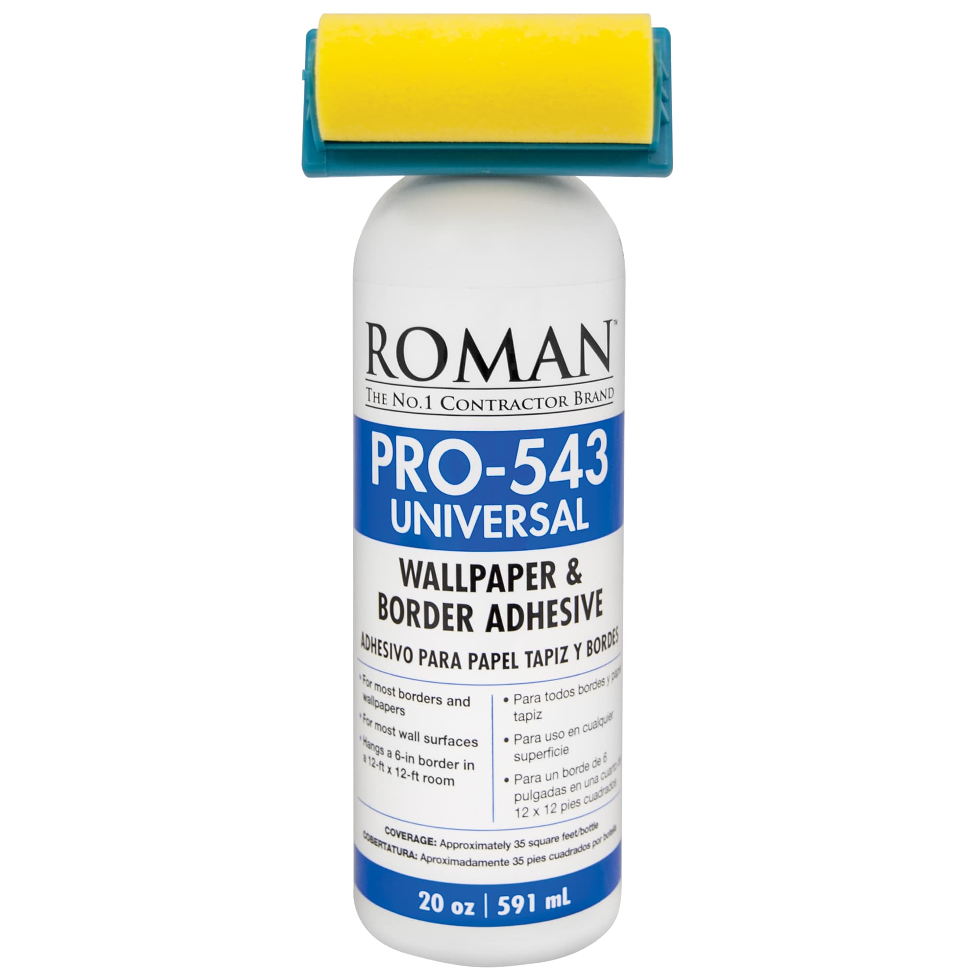 Roman PRO-543 Universal Adhesive 20-oz Liquid Wallpaper Adhesive