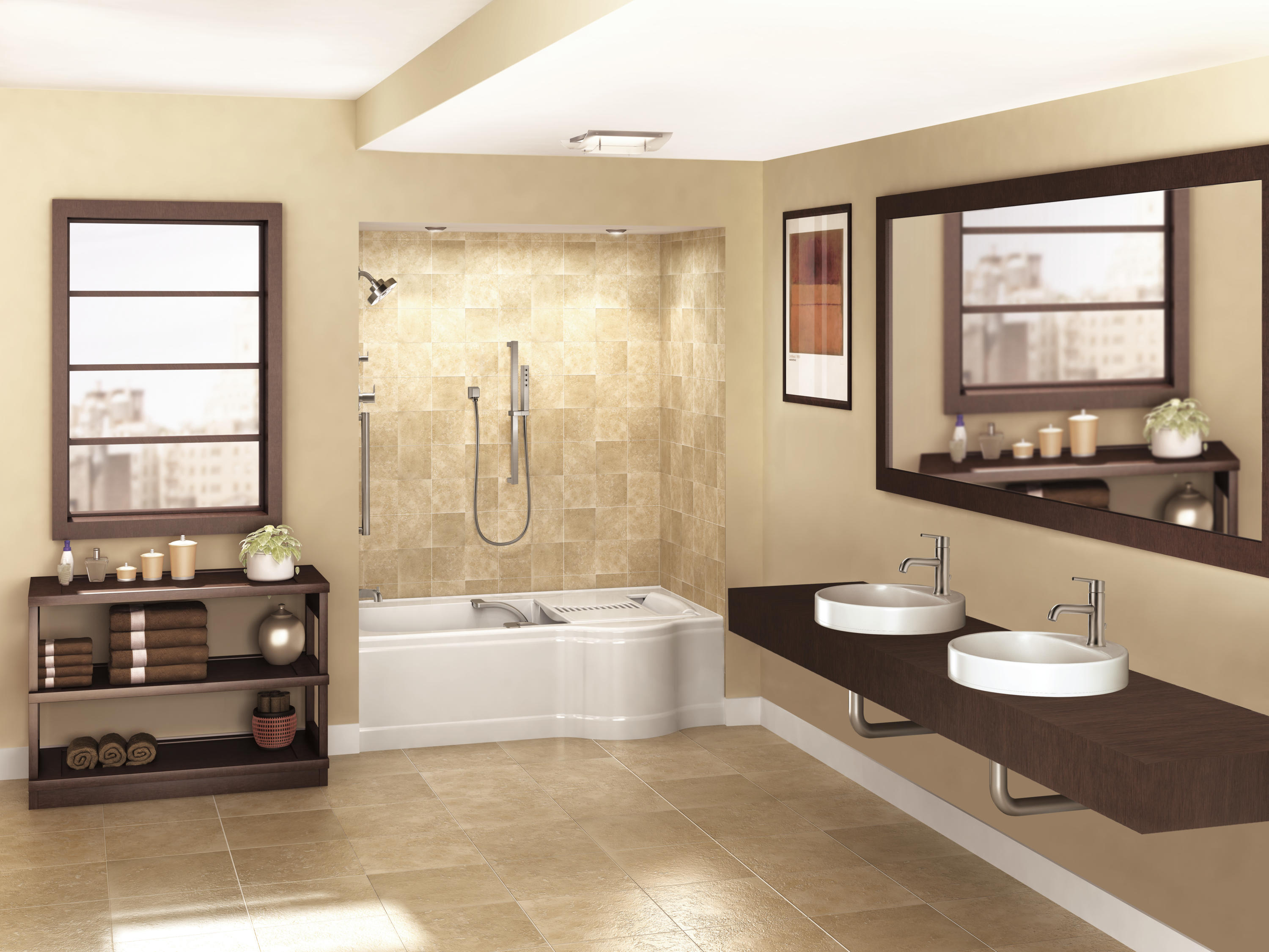 Delta T17459-SS Tub-Shower-Faucets - View #3