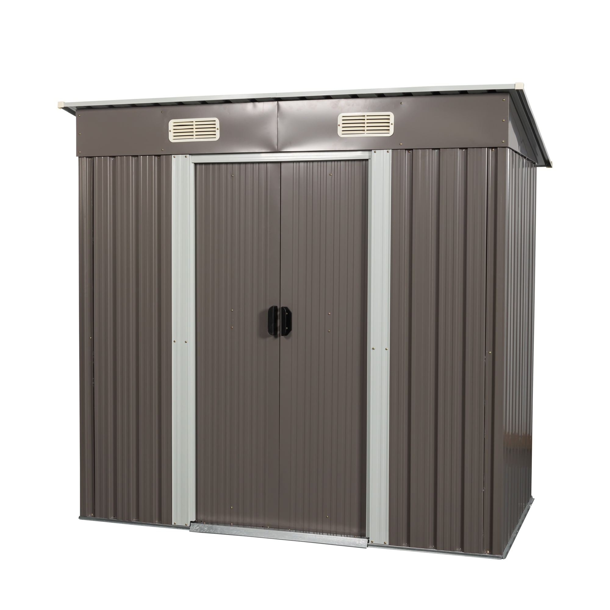 Xspracer ML-OS724 3.58-ft x 6.08-ft Galvanized steel Storage Shed
