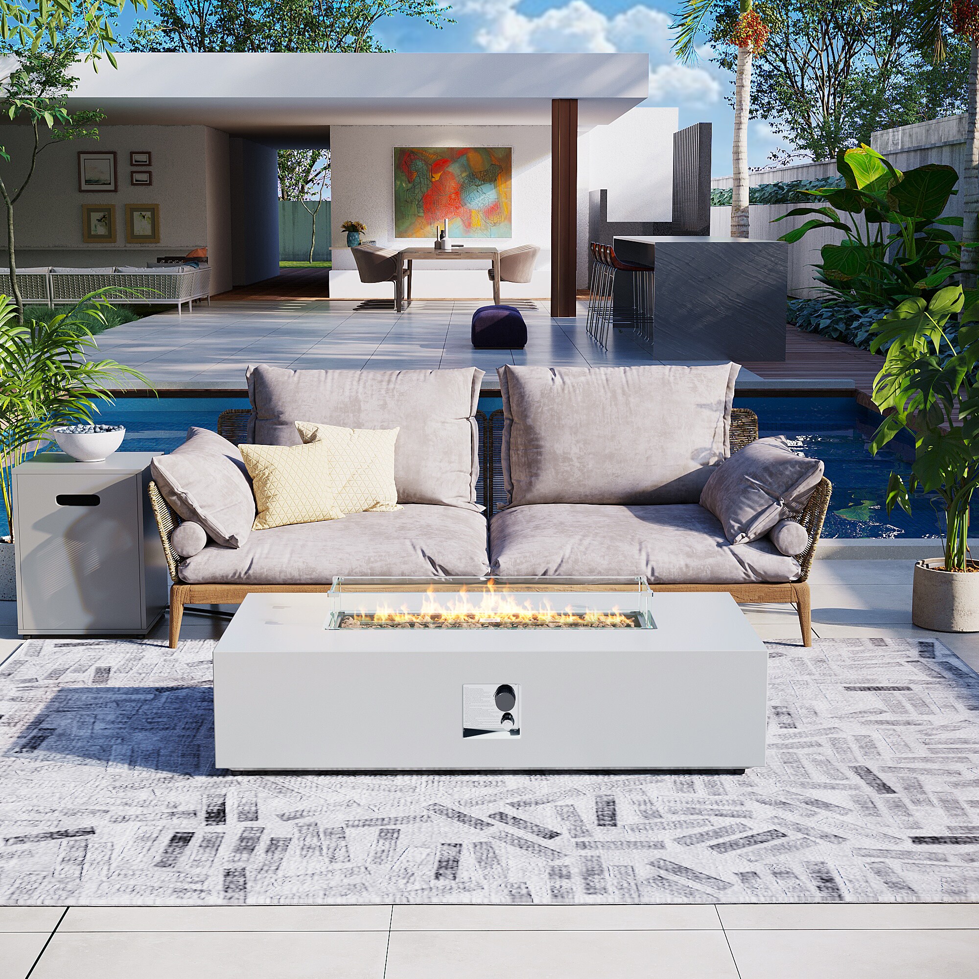 Patio Watcher LS-56MBE-HW Outdoor-Gas-Firepits - View #7