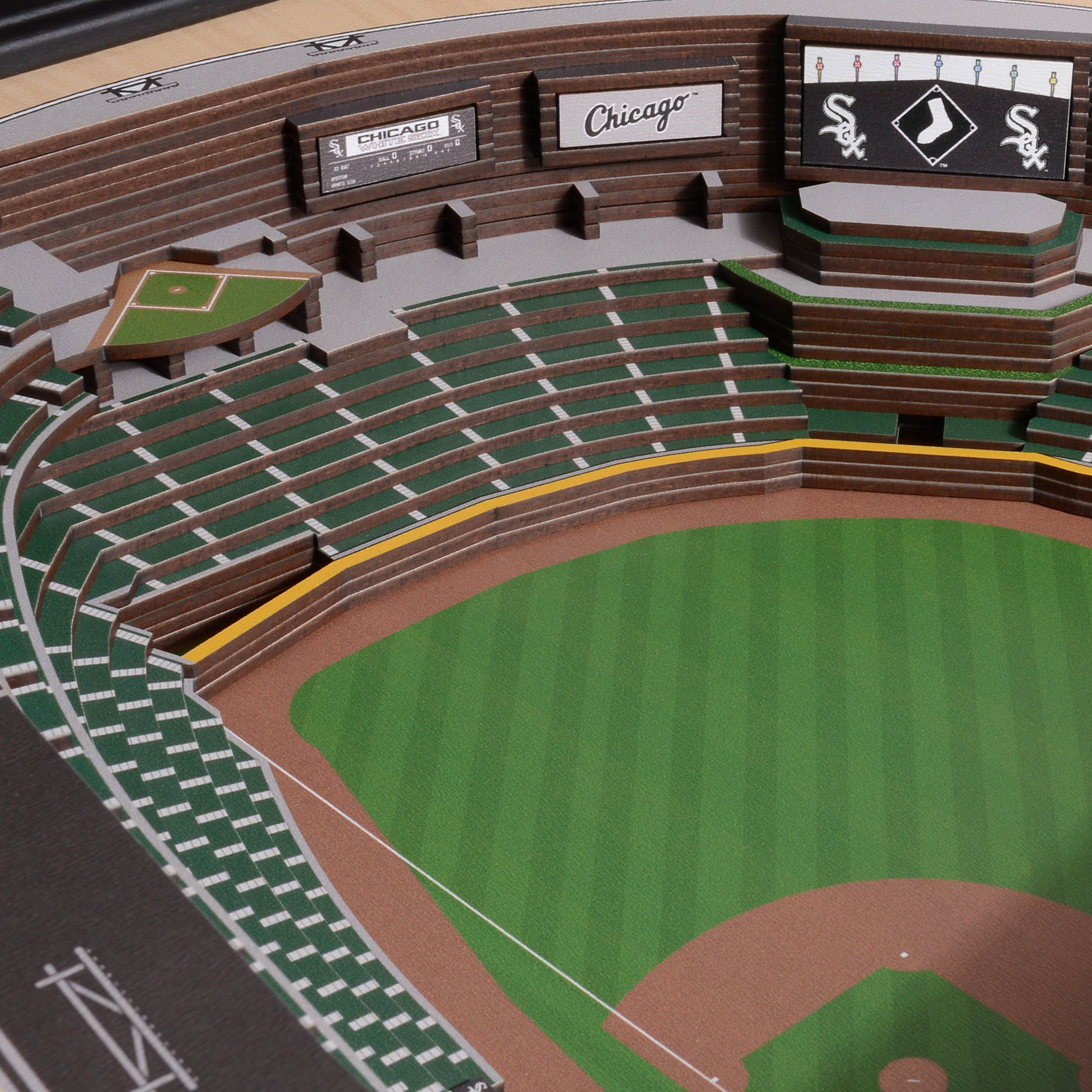 Chicago White Sox StadiumViews 3D Wall Art