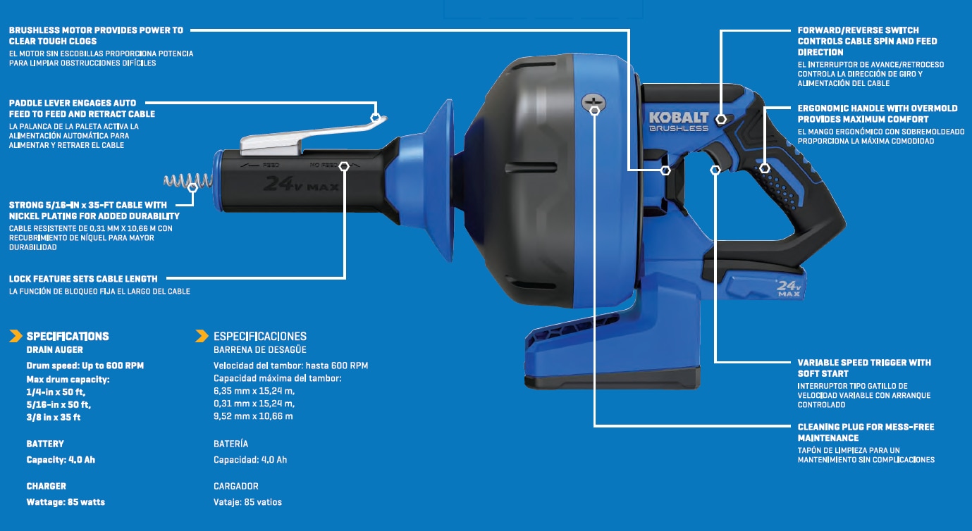 Kobalt KDA 4024A-03 Machine-Augers - View #13