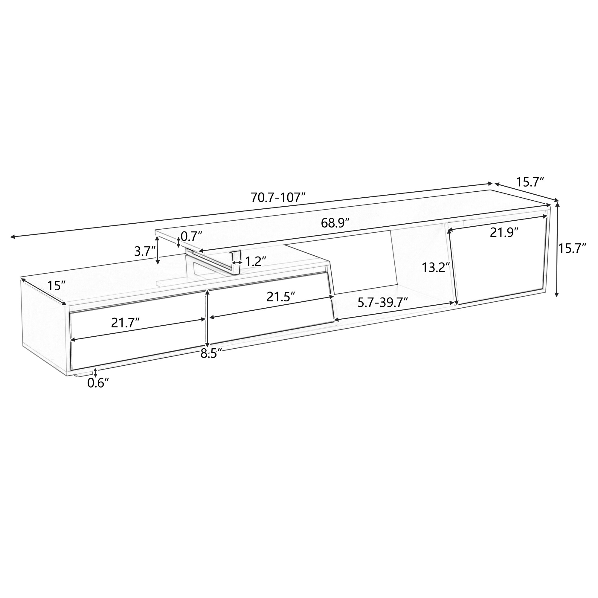 Tatayosi XH-11369AAB Tv-Stands - View #20