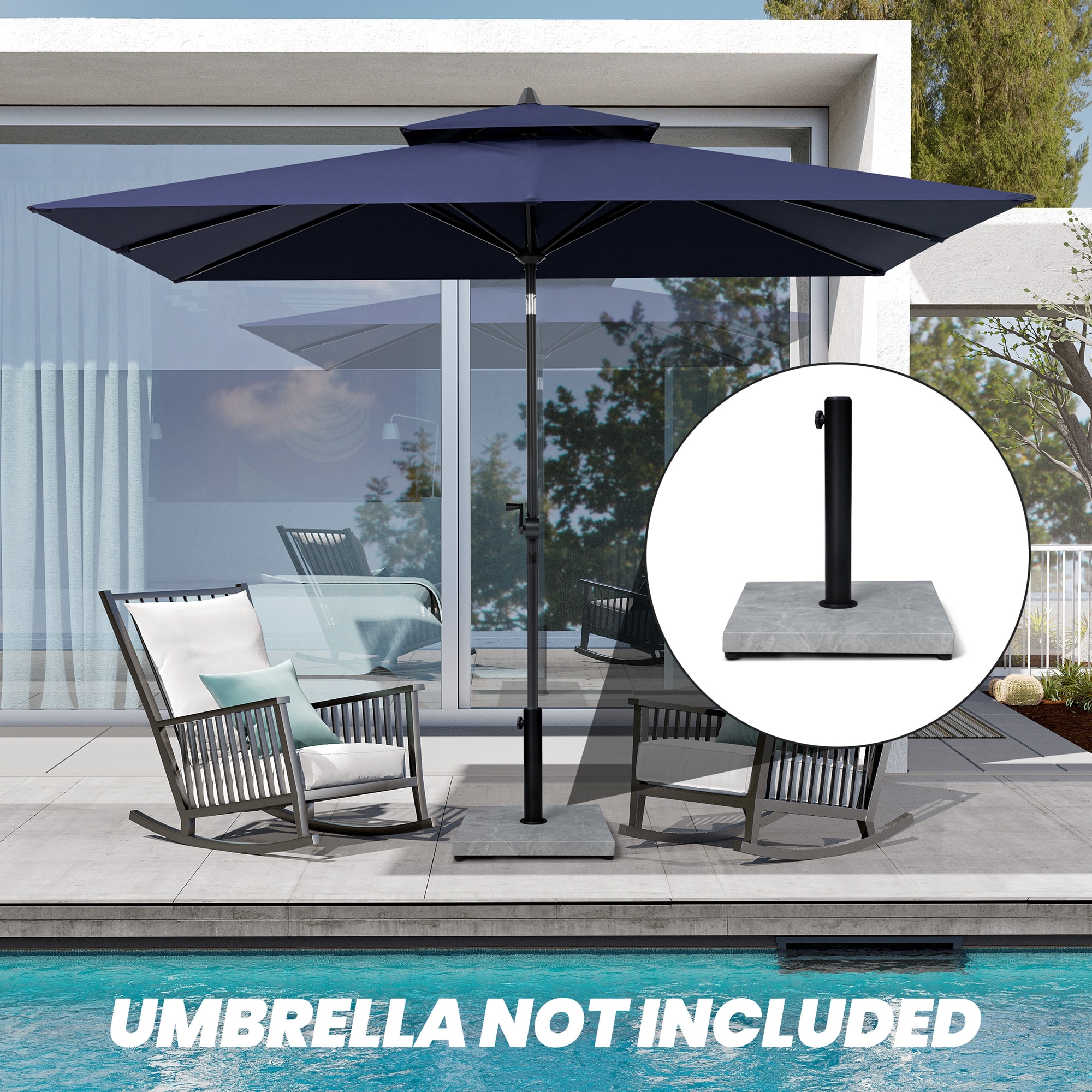 Crestlive Products CL-UB016LGM Umbrella-Bases - View #6