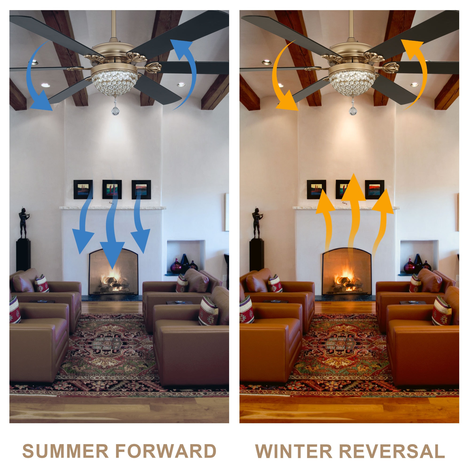 Bella Depot DCFSD6503-B Ceiling-Fans - View #7