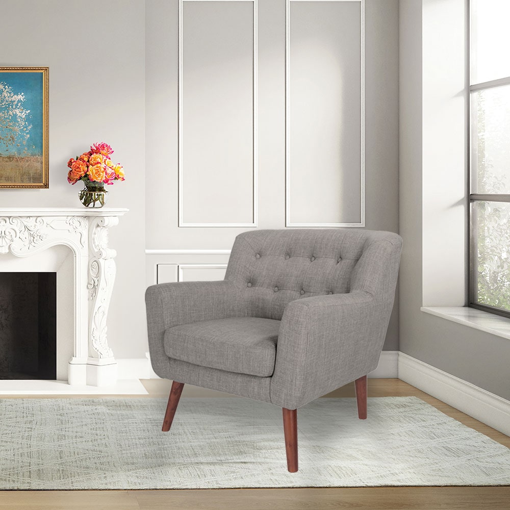 OSP Home Furnishings MLL51-M59 Cement Reception Chair