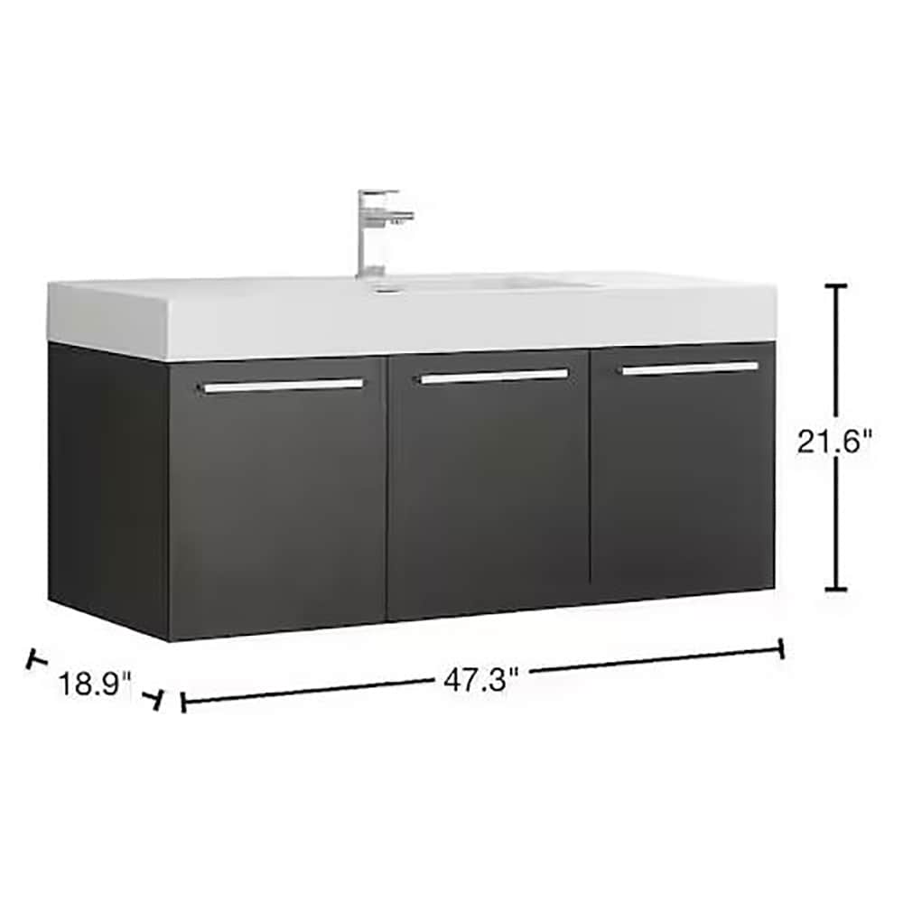 Fresca FCB8092BW-I Bath-Vanity-Combo - View #11
