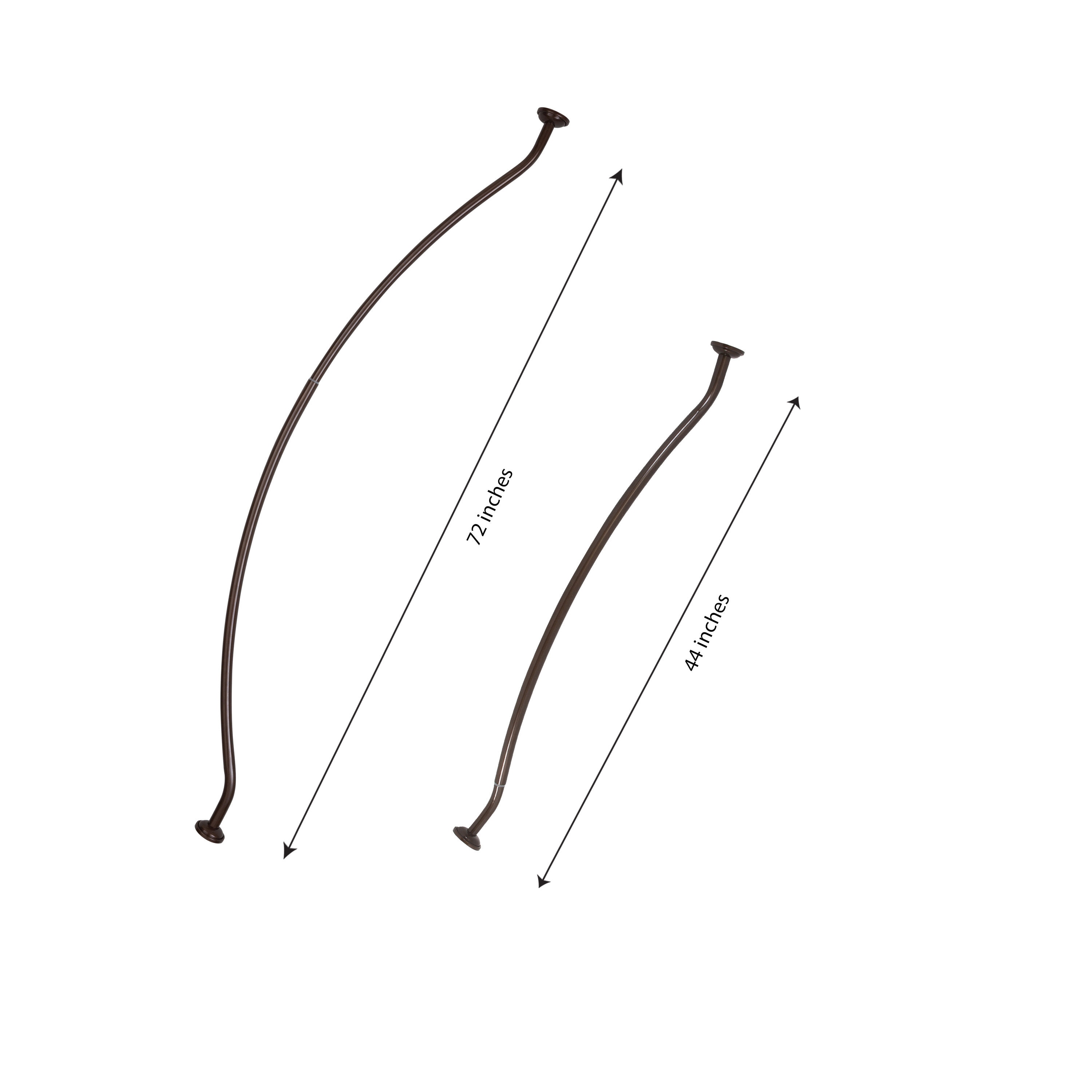 Bath Bliss 5892-ORB Shower-Rods - View #4