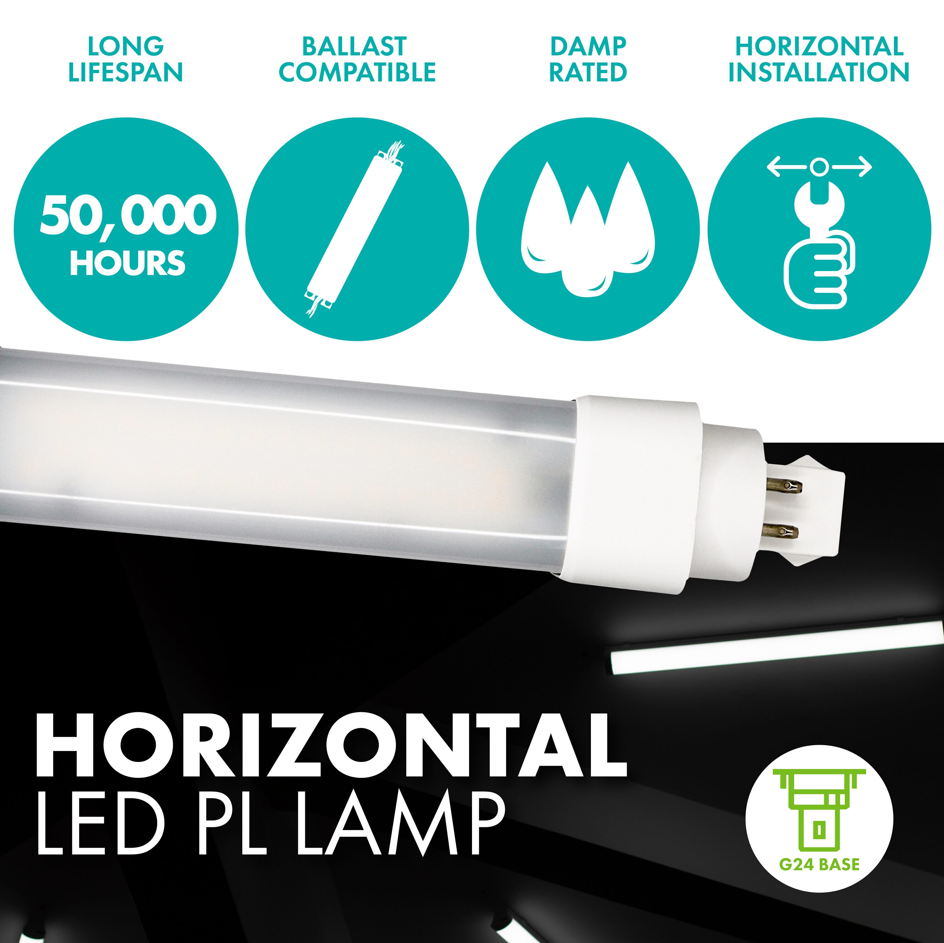 Simply Conserve L9PL50G24QH-4 Led-Lights - View #2