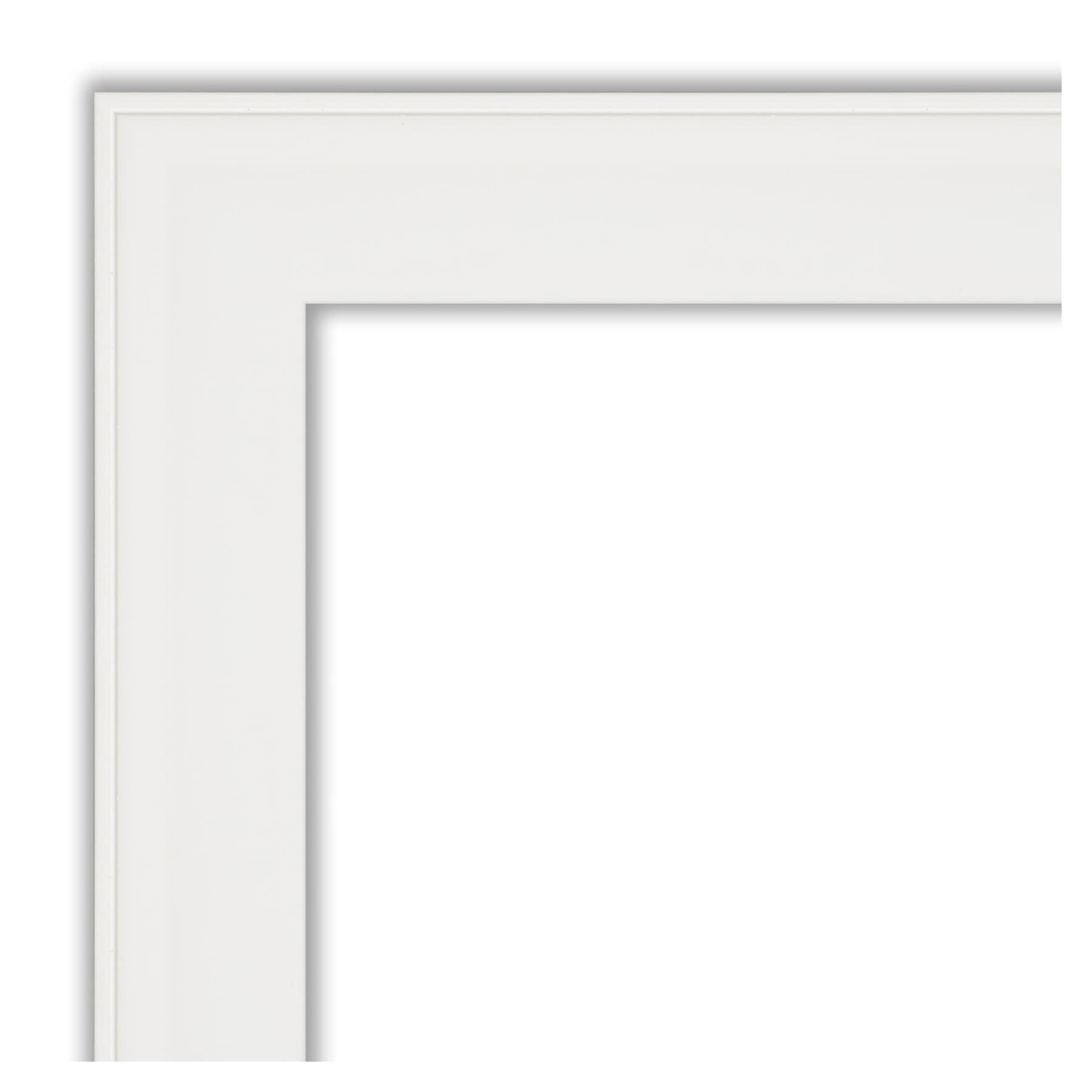 Amanti Art Vanity White Frame 39.38-in x 27.38-in Bathroom Vanity ...