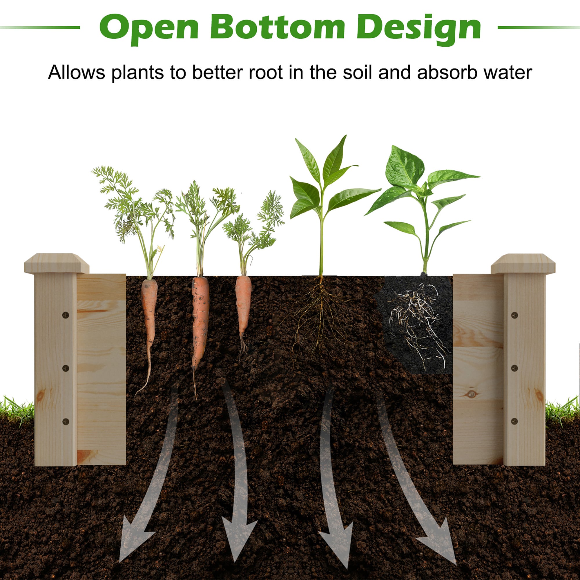 Costway LWS00554 Raised-Garden-Beds - View #4