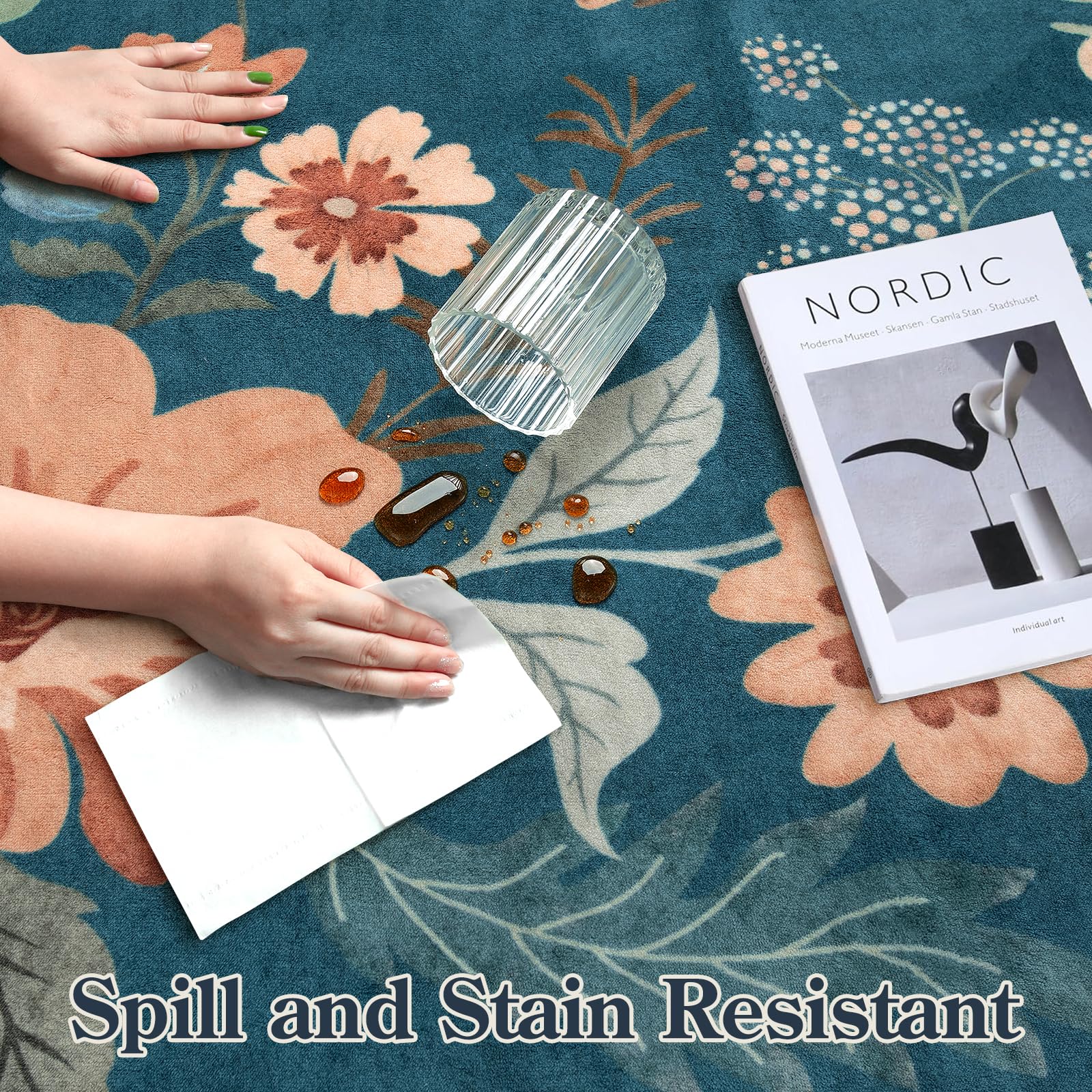 Lahome AR-DYR-177-BL3 rugs - View #7