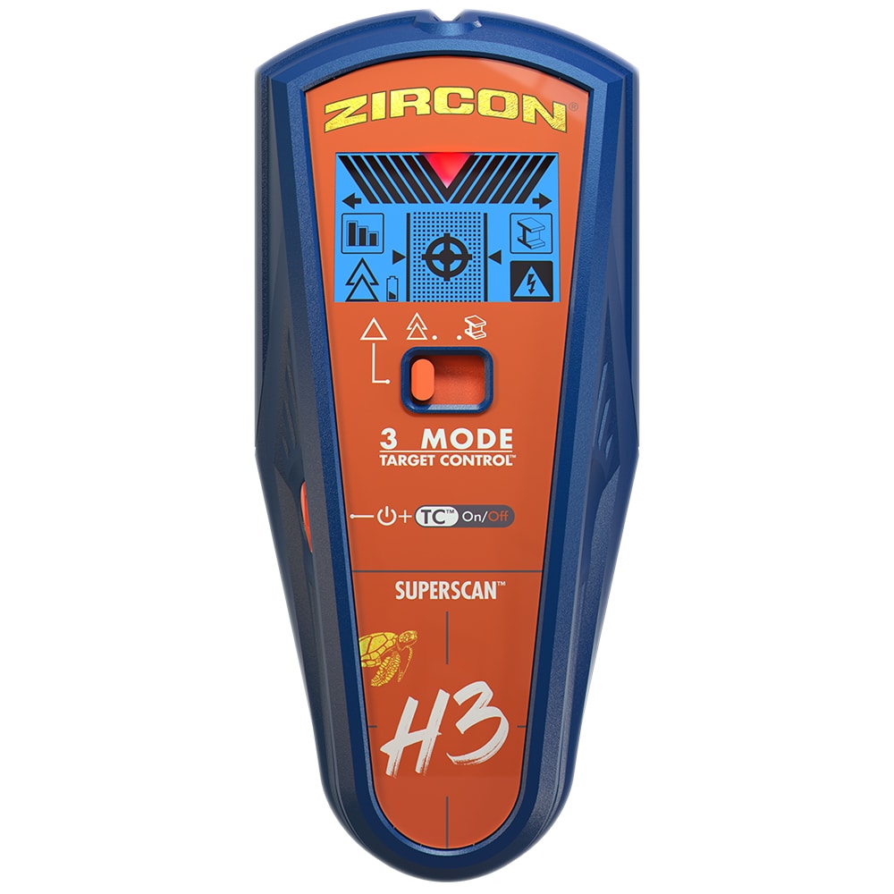 Zircon SuperScan 0.75-in Scan Depth Metal and Wood Stud Finder in the Stud  Finders department at