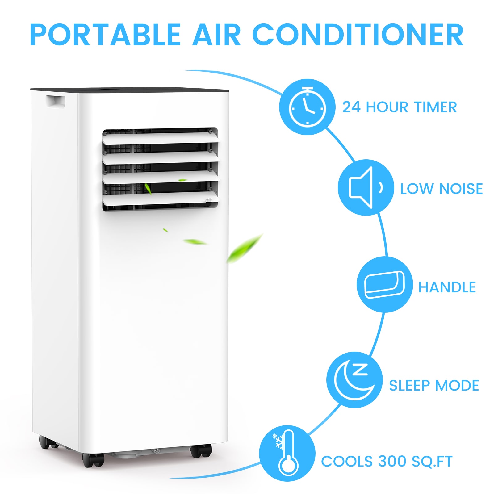 COWSAR LSAC4216B8K Portable-Air-Conditioners - View #4