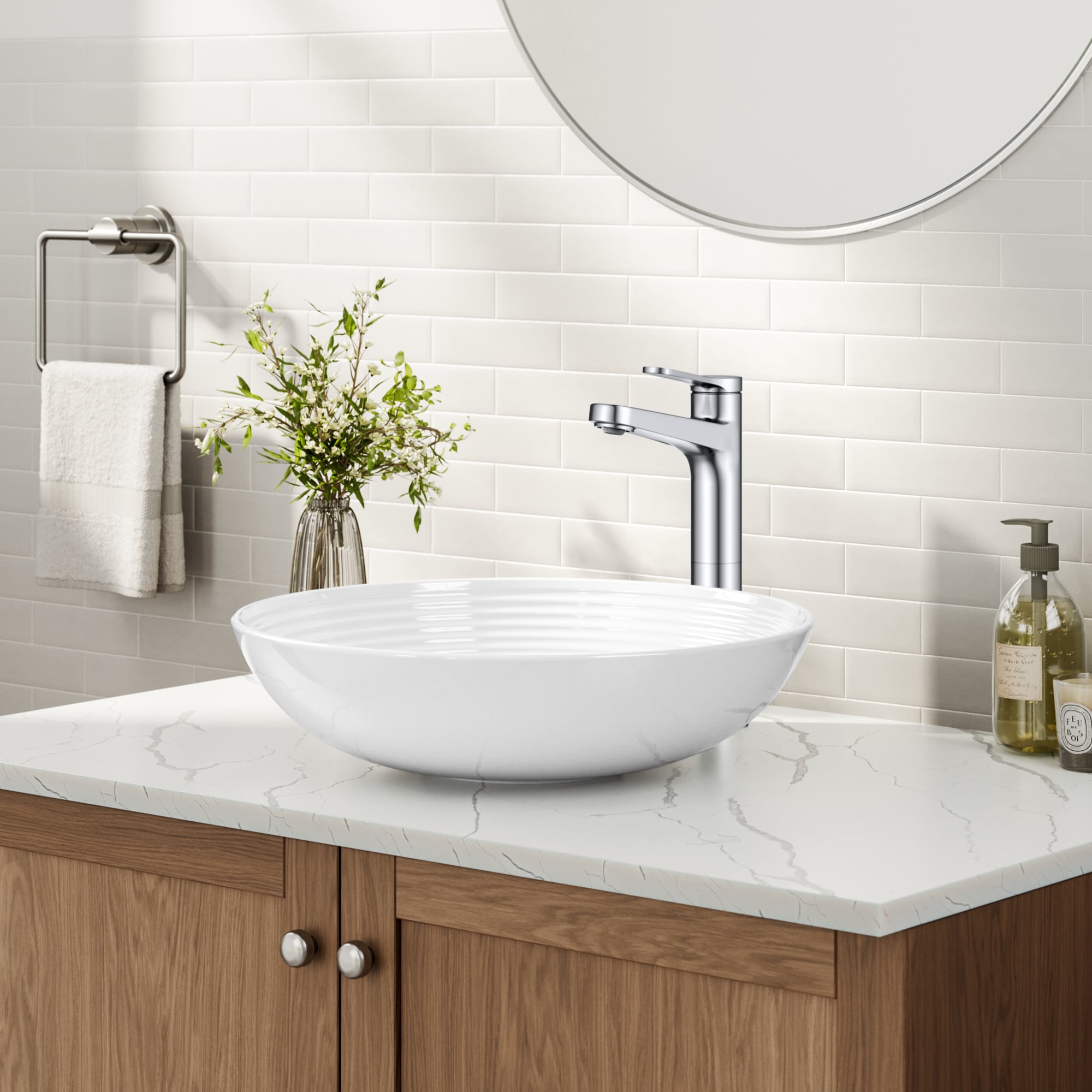 Kraus KVF-1410CH Lavatory-Faucets - View #3