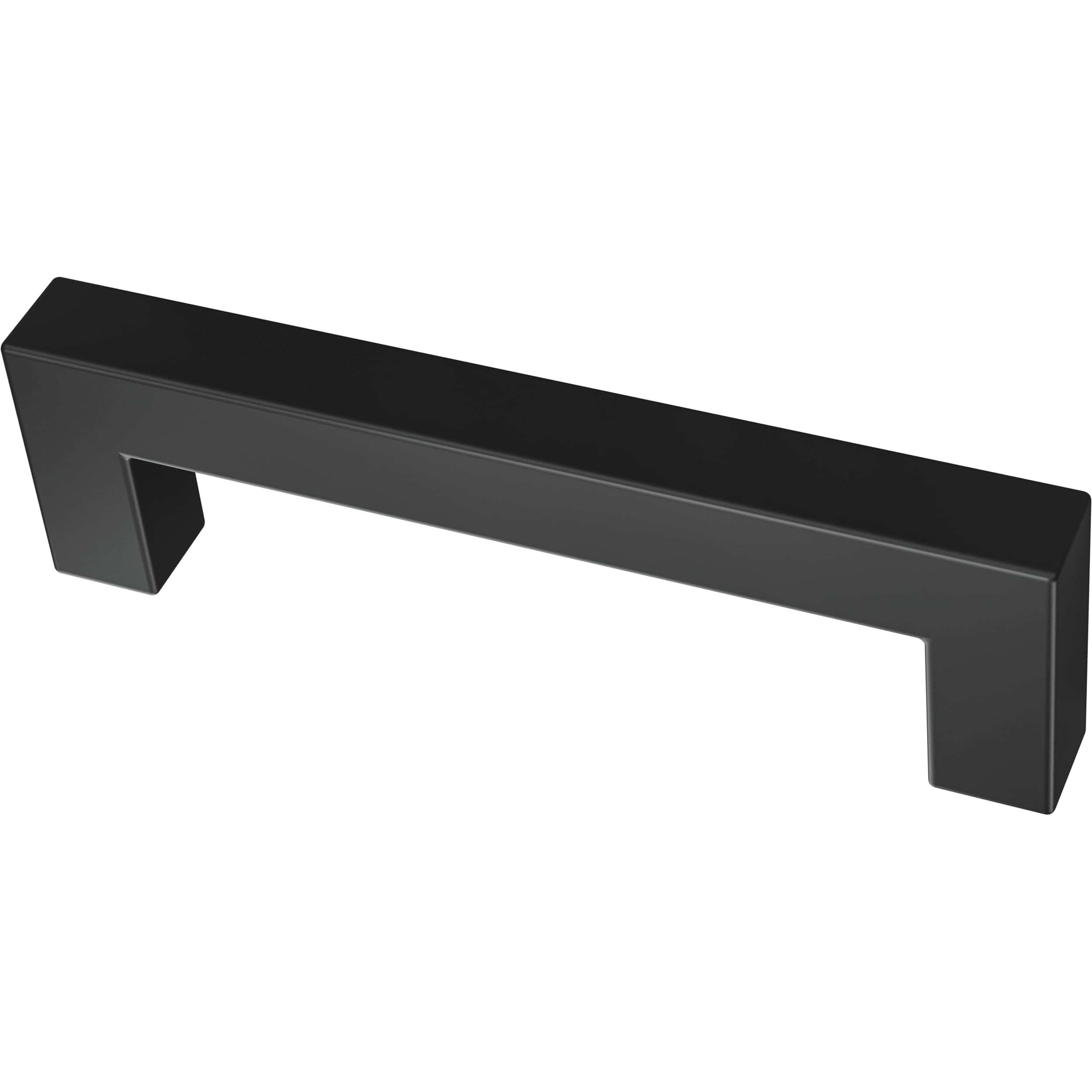 Origin 21 P41874W-FB-CP Casper 3-3/4-in , 96mm Center to Center Matte Black Rectangular Handle