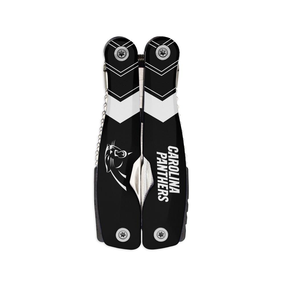 The Sports Vault UTNFL05 Carolina Panthers 12-Piece Utility Multi-Tool