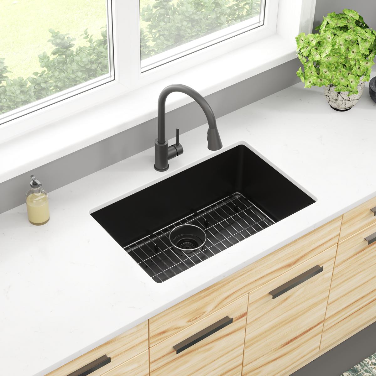Elkay ELGRU13022BK0C Kitchen-Sinks - View #2