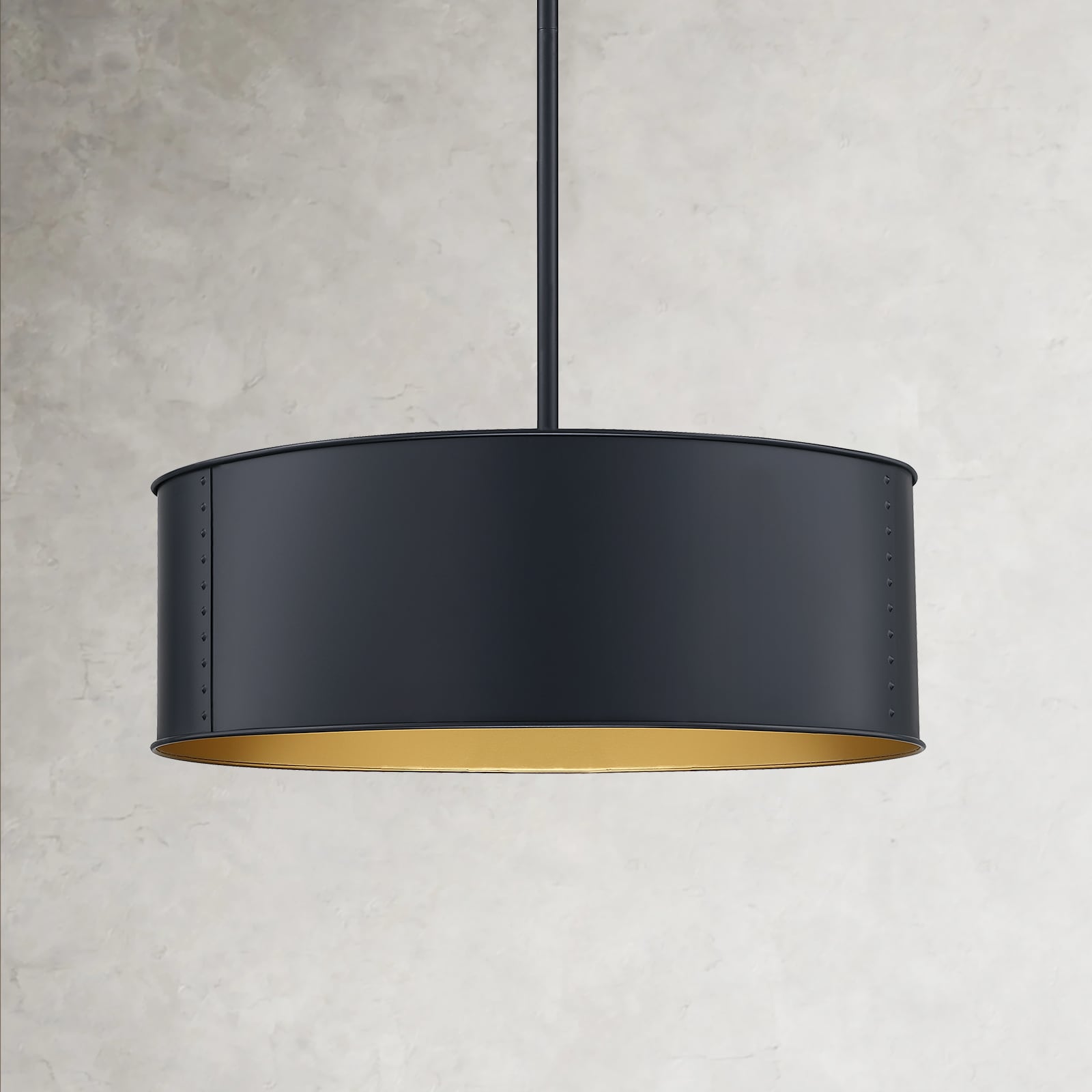 Progress Lighting Clayton 5-Light Brown Farmhouse Chandelier