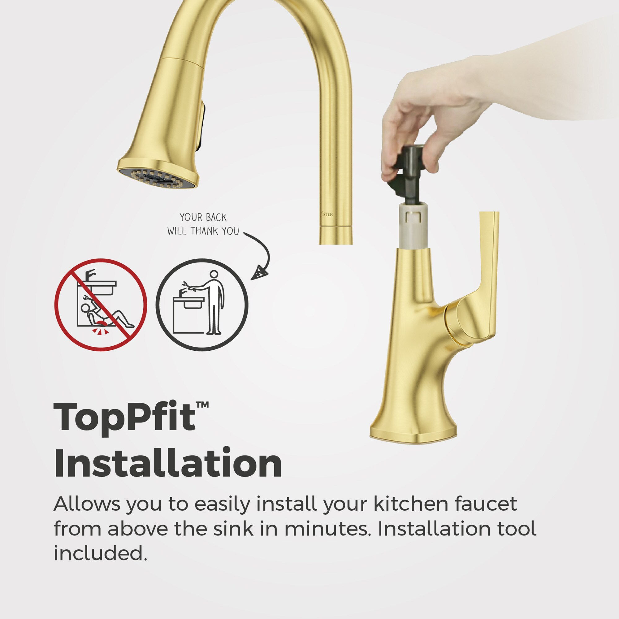 Pfister F-529-7RGBG Kitchen-Faucets - View #3