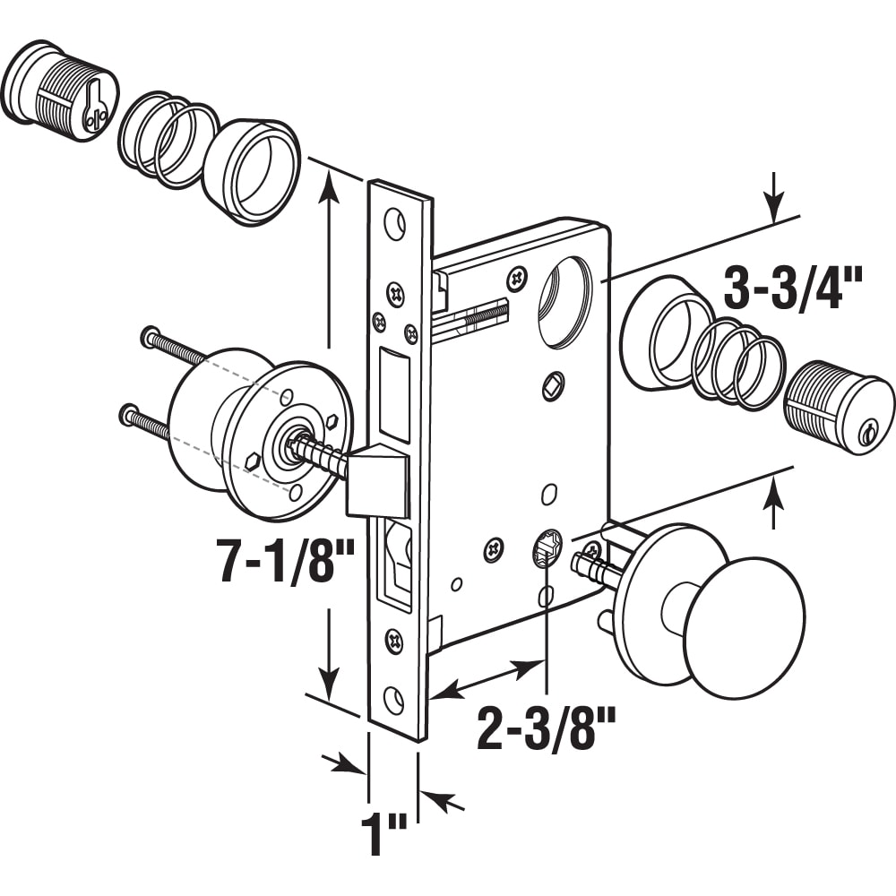 Prime-Line SE 27580 Door-Deadbolts - View #2