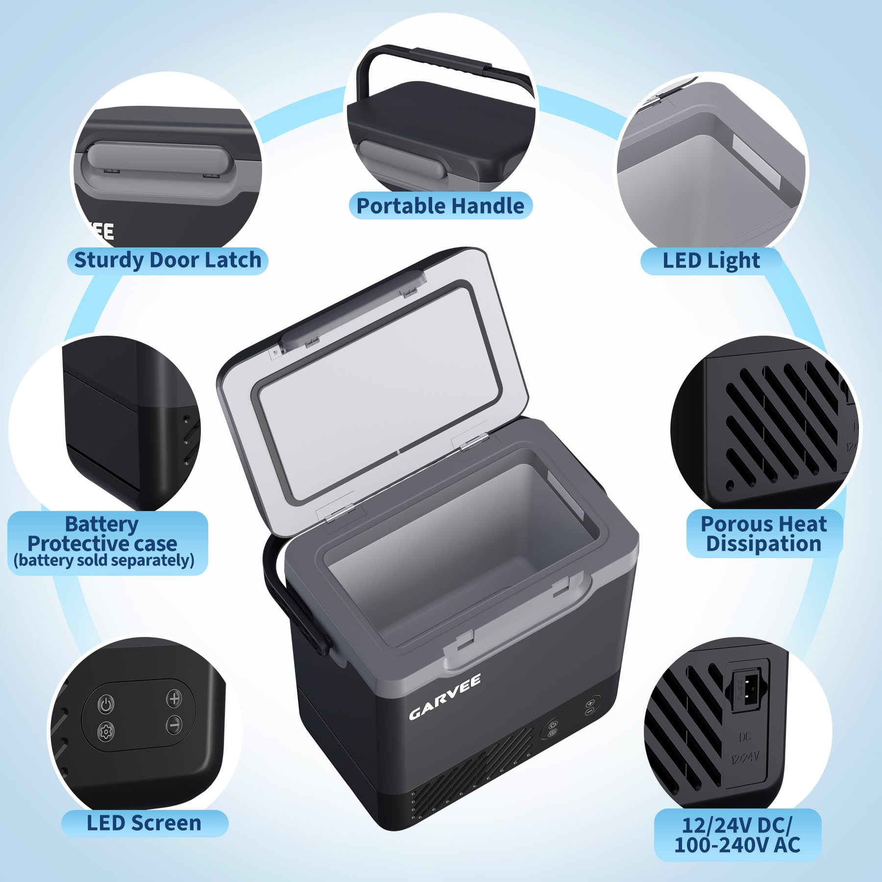 GarveeLife CLJ-YH6KEH-WWWP2Y4Q Portable-Coolers - View #6