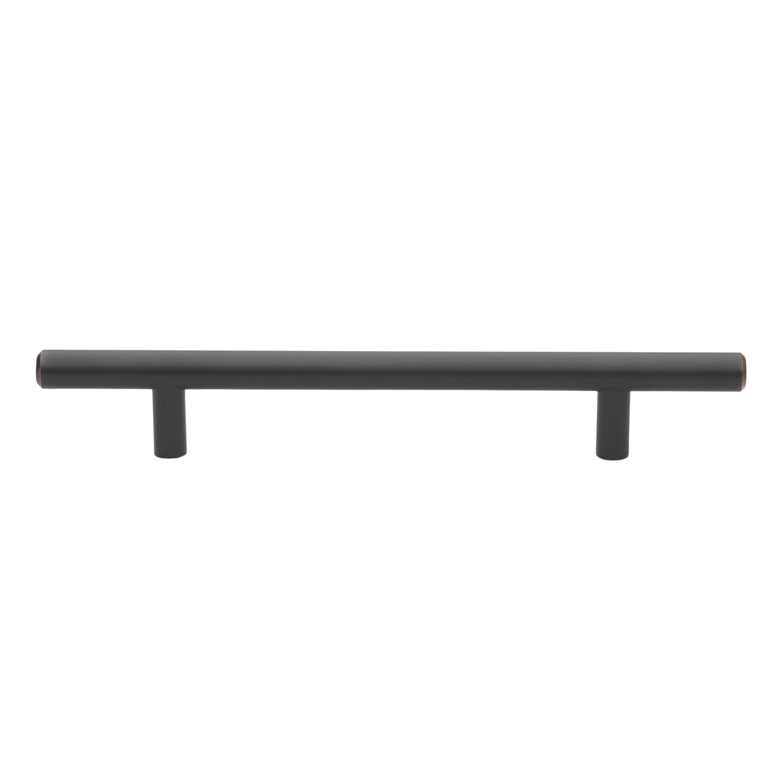 GlideRite Hardware 5008-128-ORB-5 5-1/16 in. Center to Center Oil Rubbed Bronze Classic Bar Pull - 5008-128-ORB