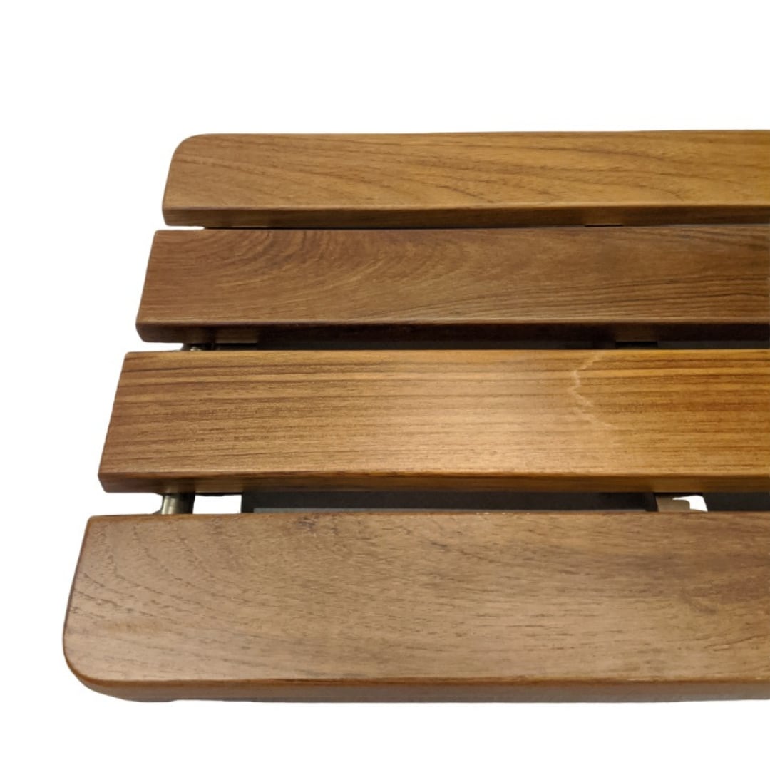 CSI Bathware SEA-SD3216-NH-TEAK Bath-Safety-Seats-Benches - View #2