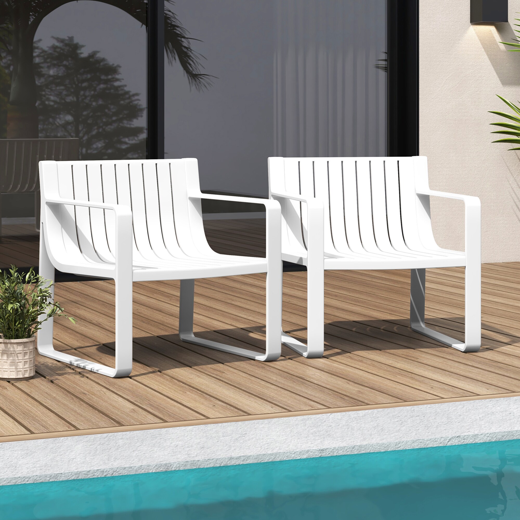 Costway HCST05751 Patio-Chairs - View #8